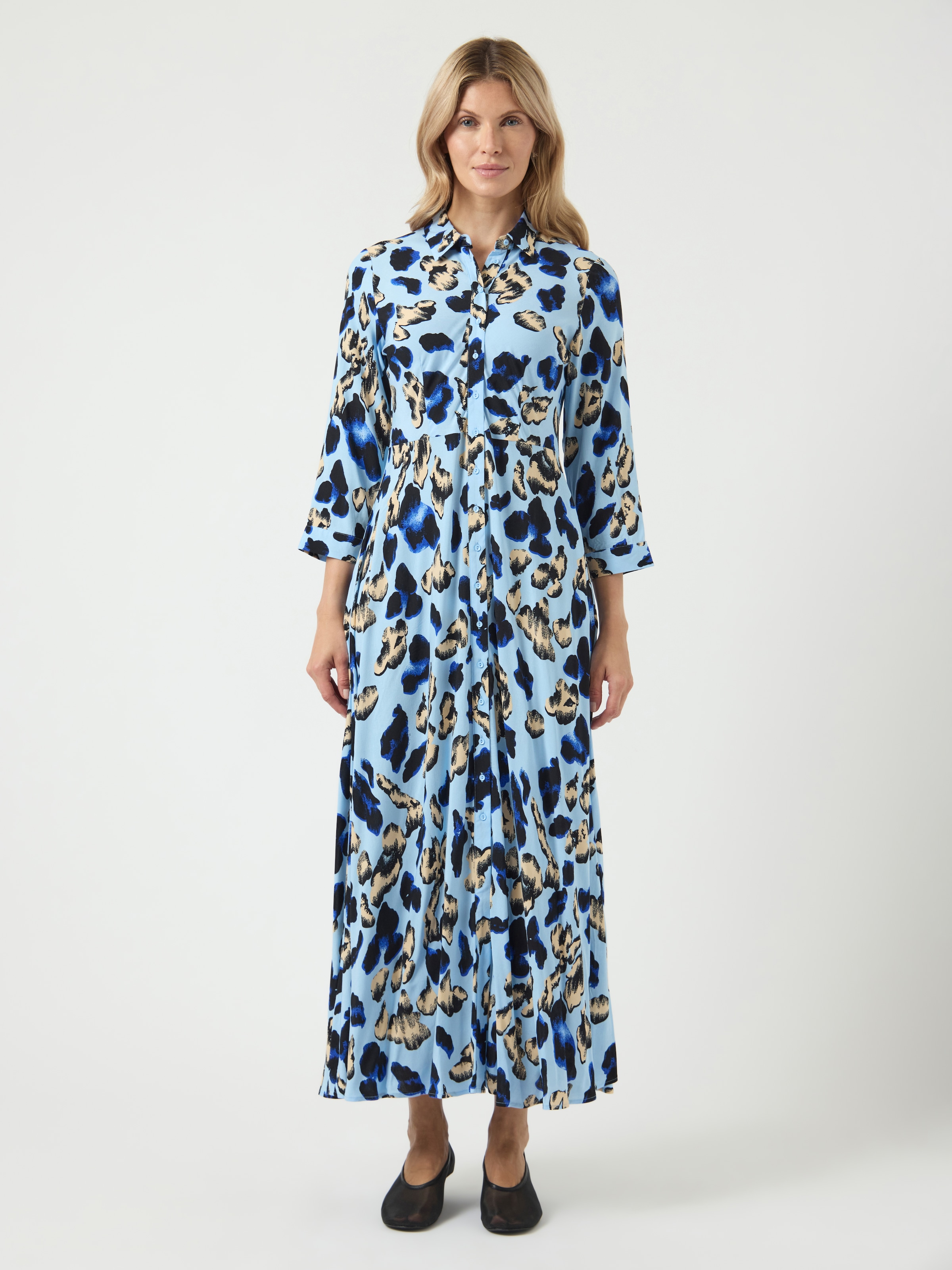 Y.A.S Hemdblusenkleid »YASSAVANNA LONG SHIRT DRESS« Viskose, loose fit