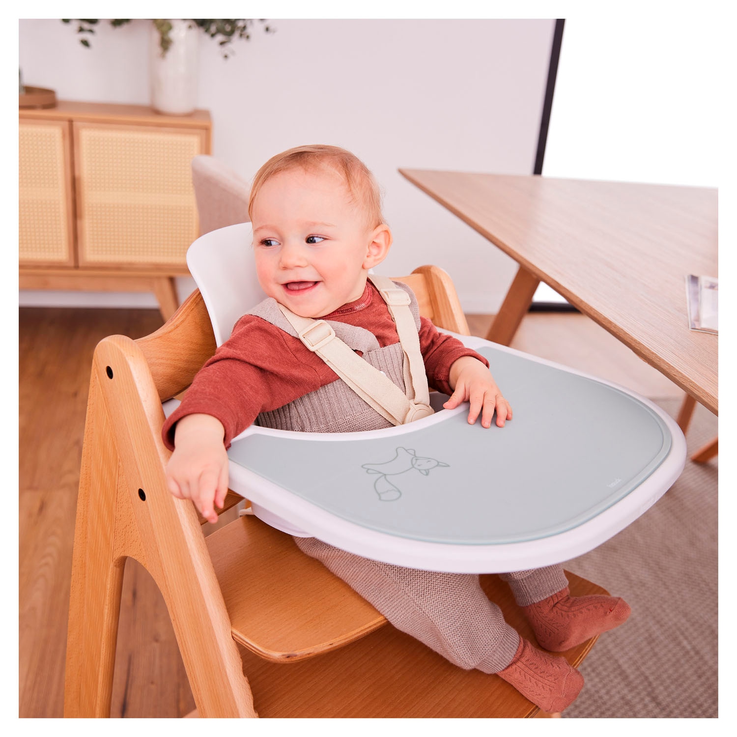 Hauck Platzset »Highchair Tray Mat, Disney Pooh Dusty Beige«, für Hochstuhl-Essbretter