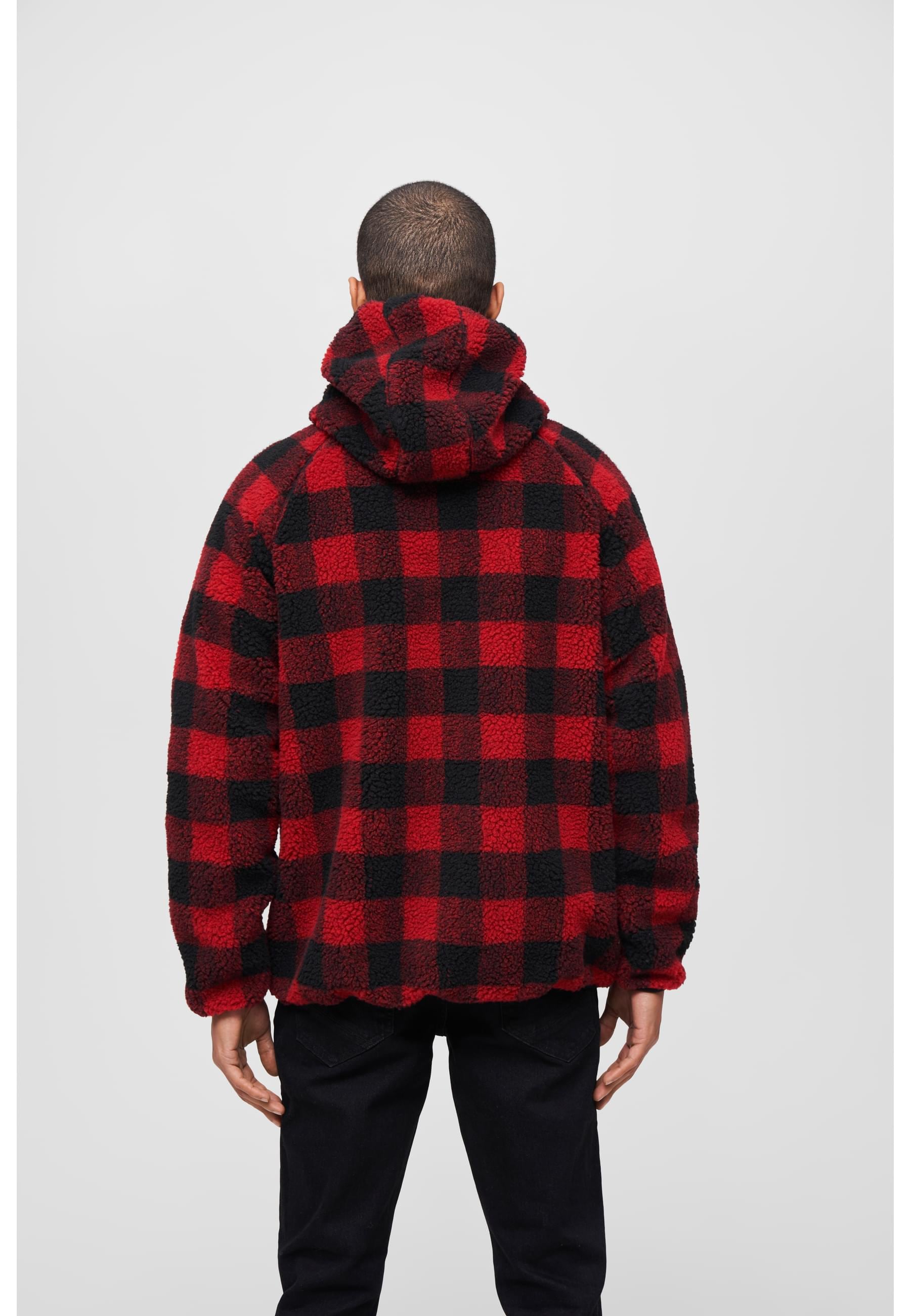 Brandit Anorak »Brandit Herren Teddyfleece Worker Jacket« 1 Stk. tlg. mitKapuze