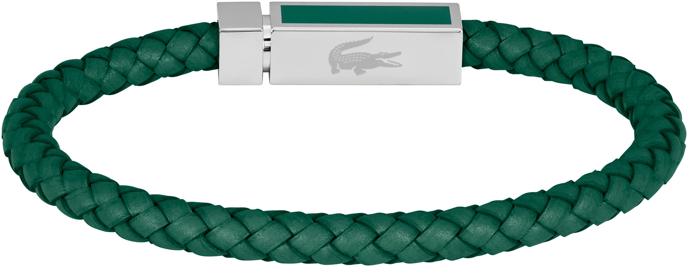 Lacoste Lederarmband »ROCKEL, 2040449, 2040451«, mit Emaille