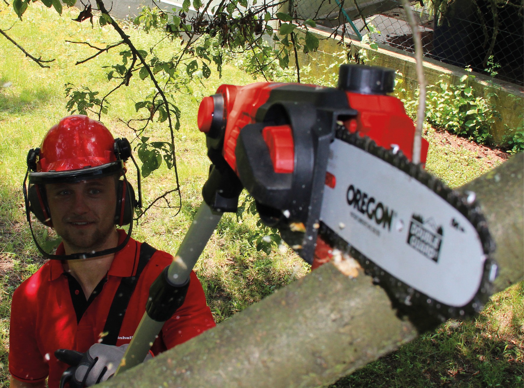 Einhell Garten-Multifunktionsgerät »GE-HC 18 Li T + 2,5Ah Starter Kit«, (Set), mit Akku und Ladegerät