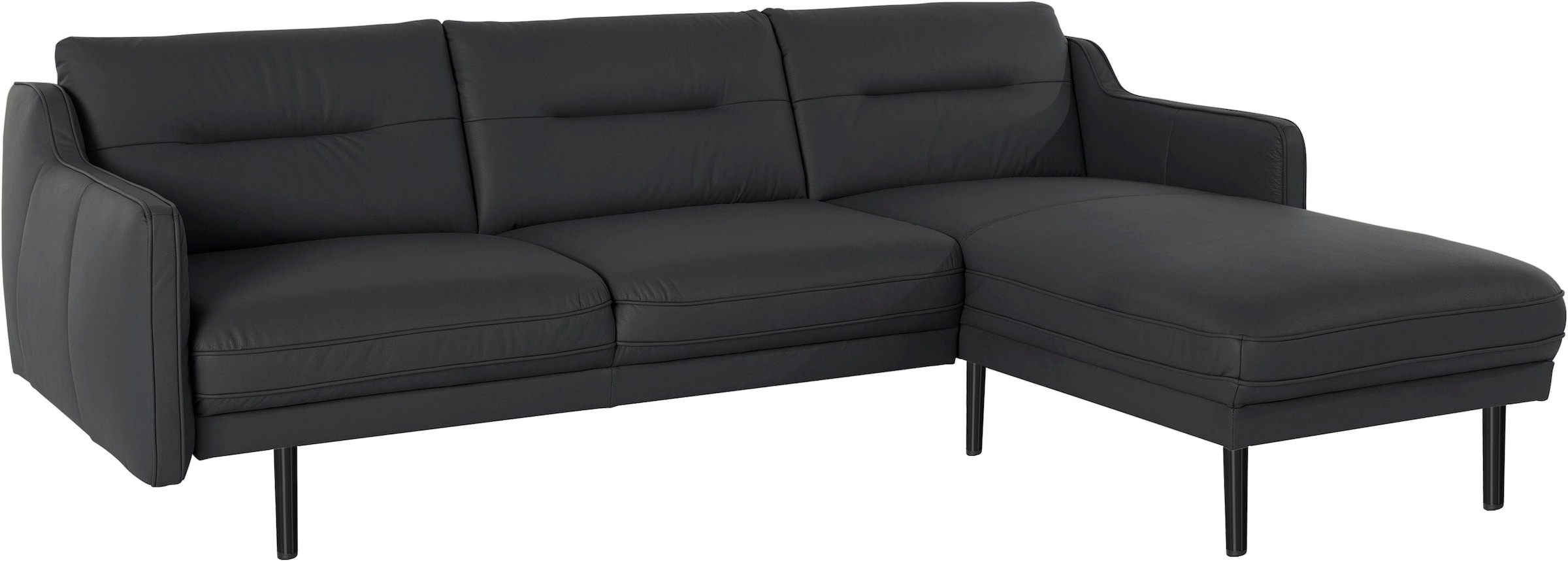 Home affaire Ecksofa »Nordfyn L-Form« edles Design in 3 Bezugsqualitäten, D günstig online kaufen