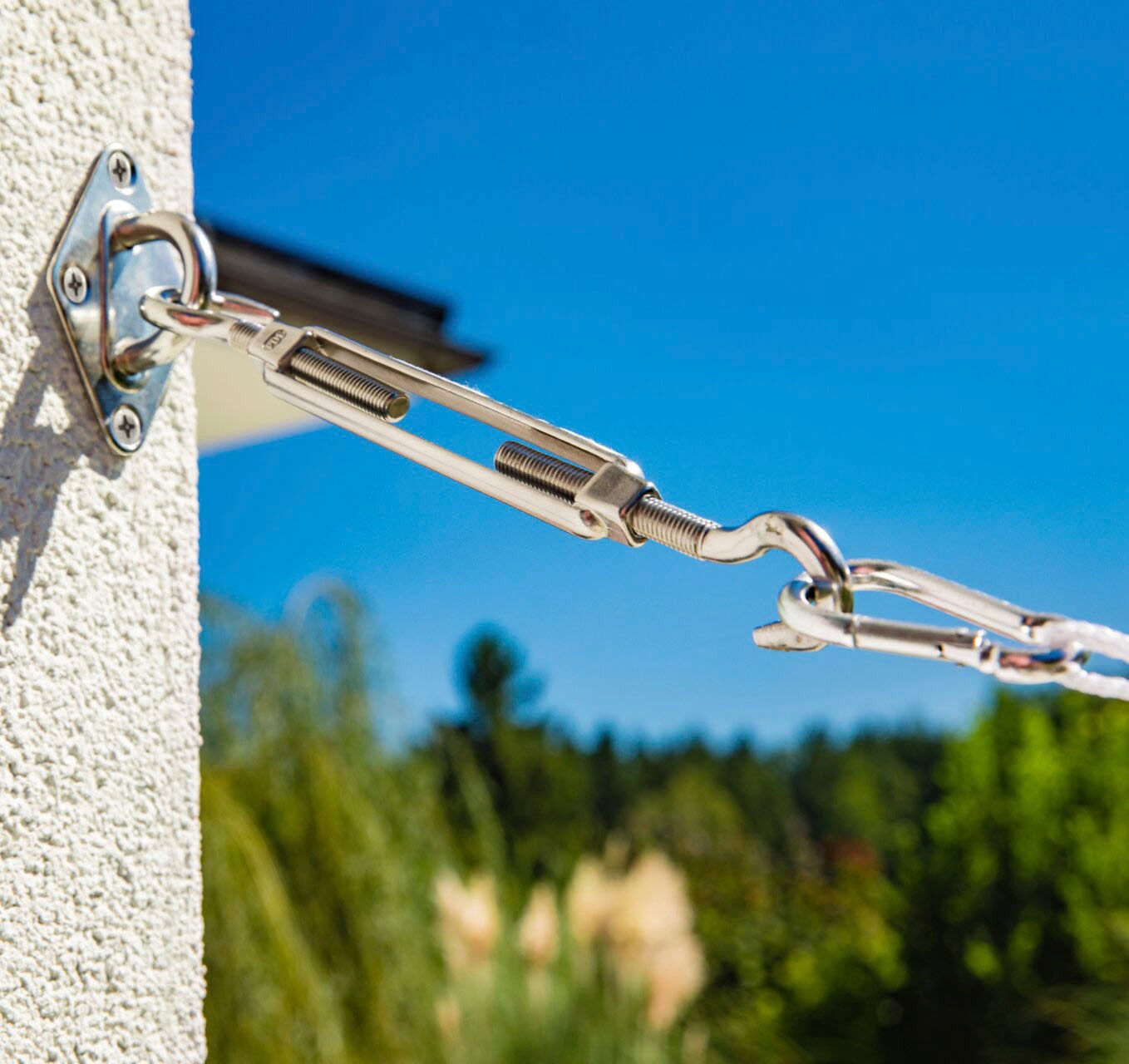 Windhager Seilspanngarnitur Zubehör-Set zur Befestigung von Sonnensegeln günstig online kaufen