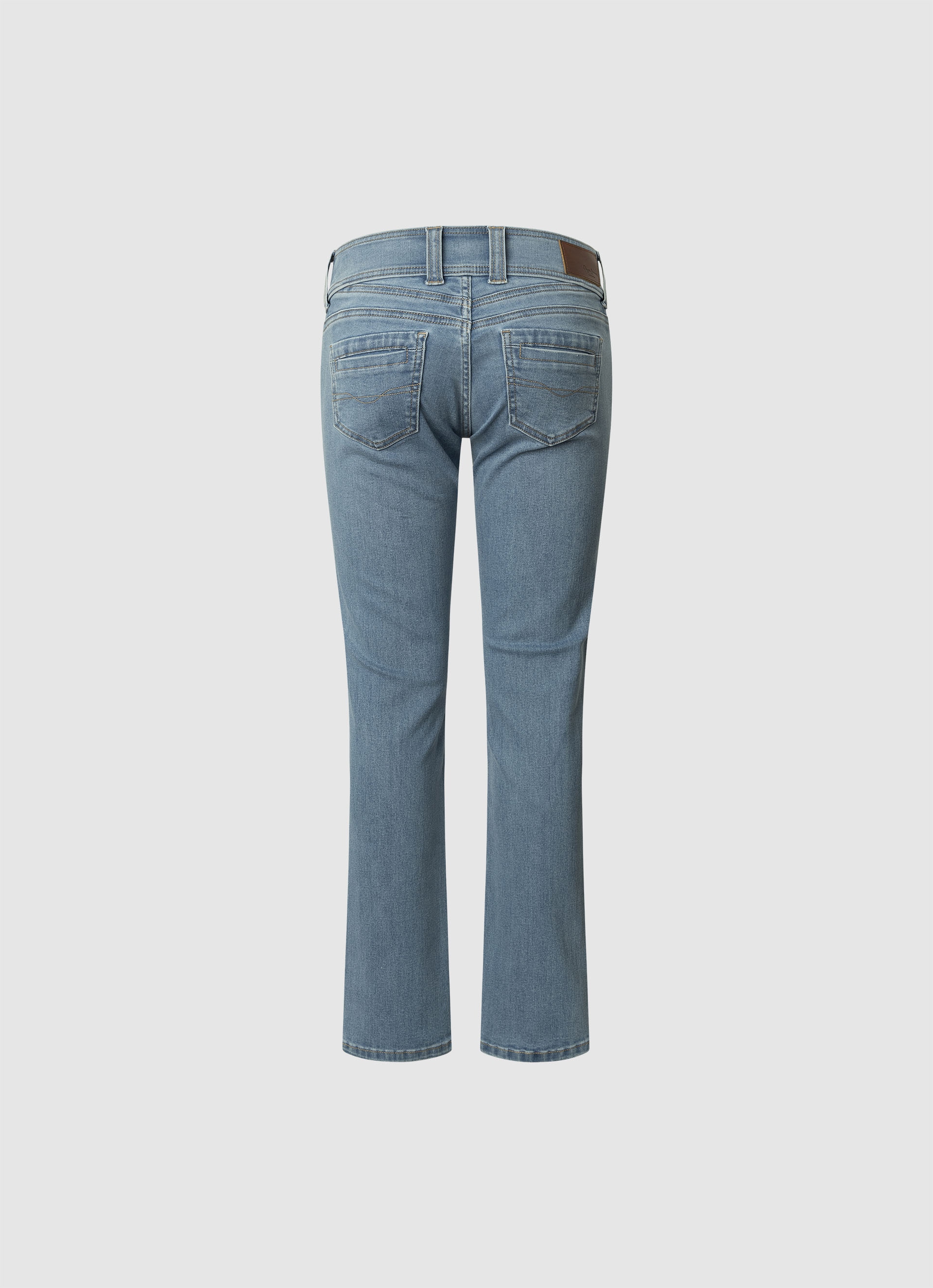 Pepe Jeans Straight-Jeans »GEN«, in schöner Qualtät mit geradem Bein und Doppel-Knopf-Bund