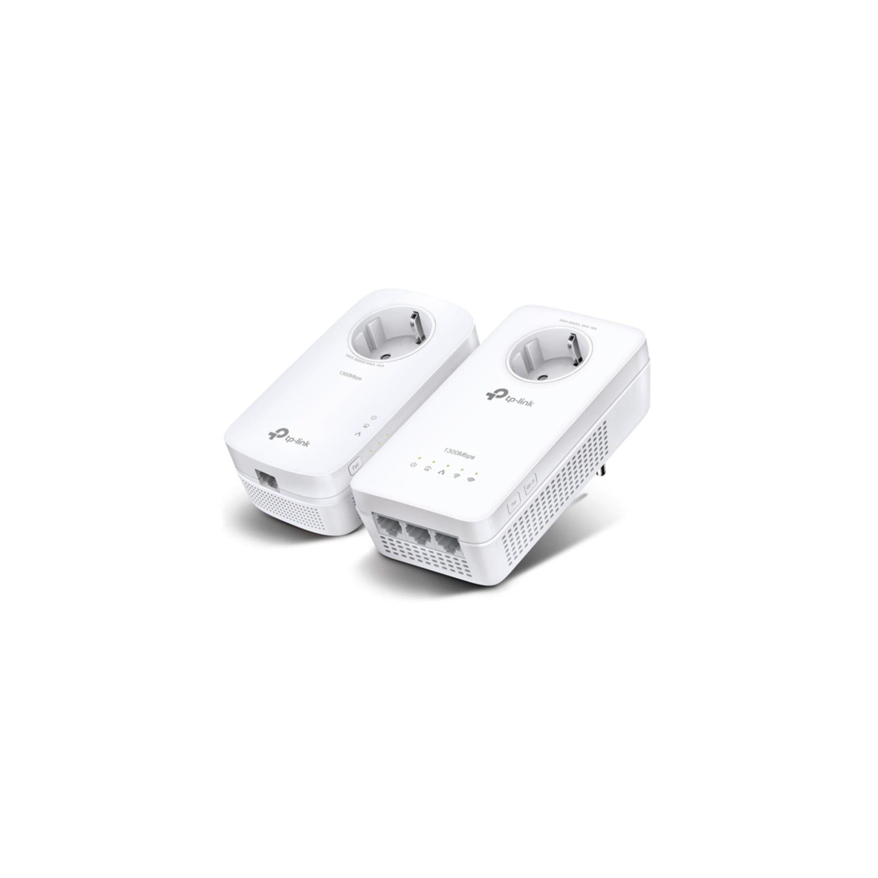 TP-Link Netzwerk-Adapter »AV1300-AC1200-Gigabit-WLAN-Powerline-KIT mit Steckdose«