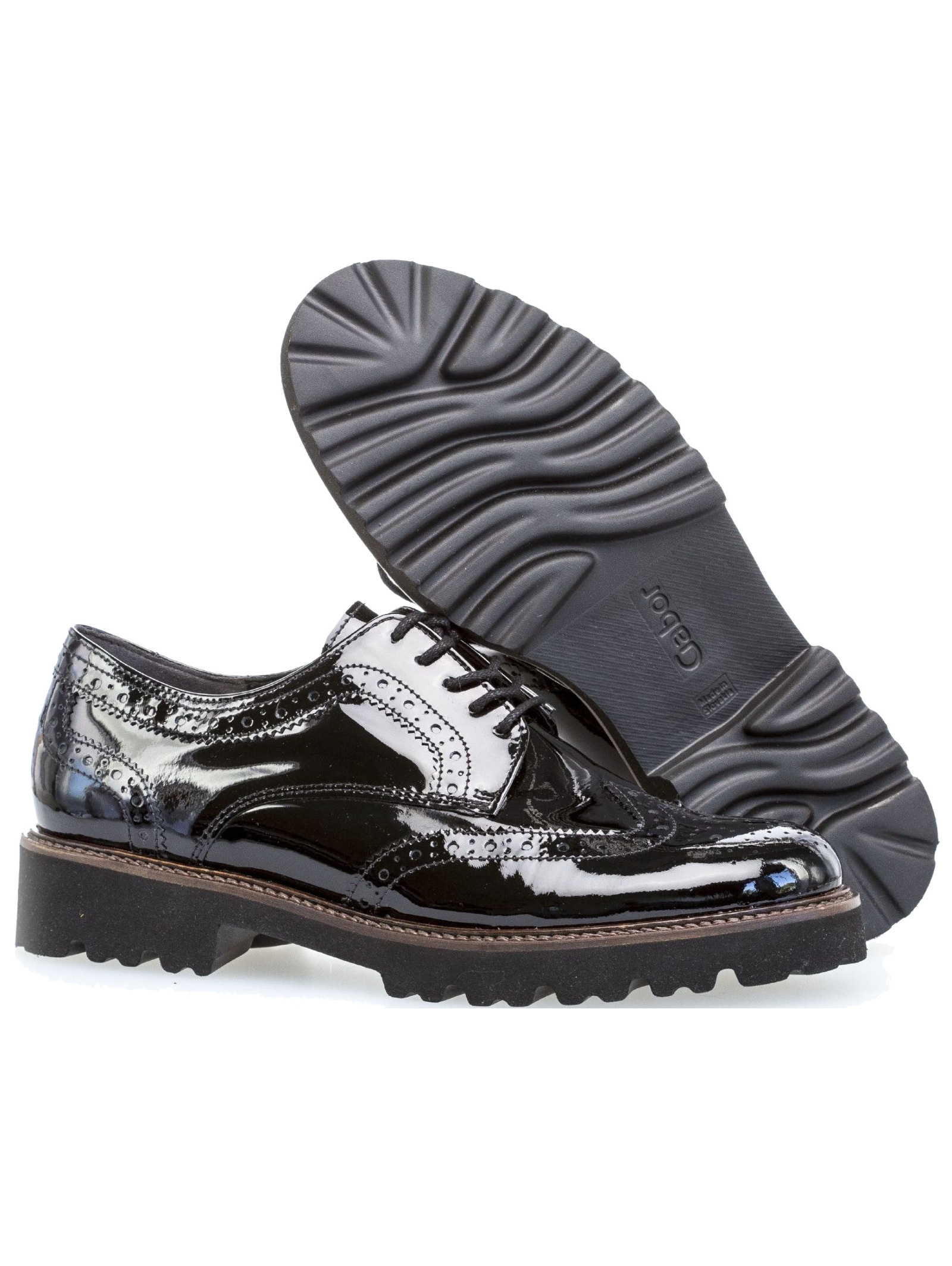Gabor Schnürschuh »Gabor Halbschuhe Nappaleder«