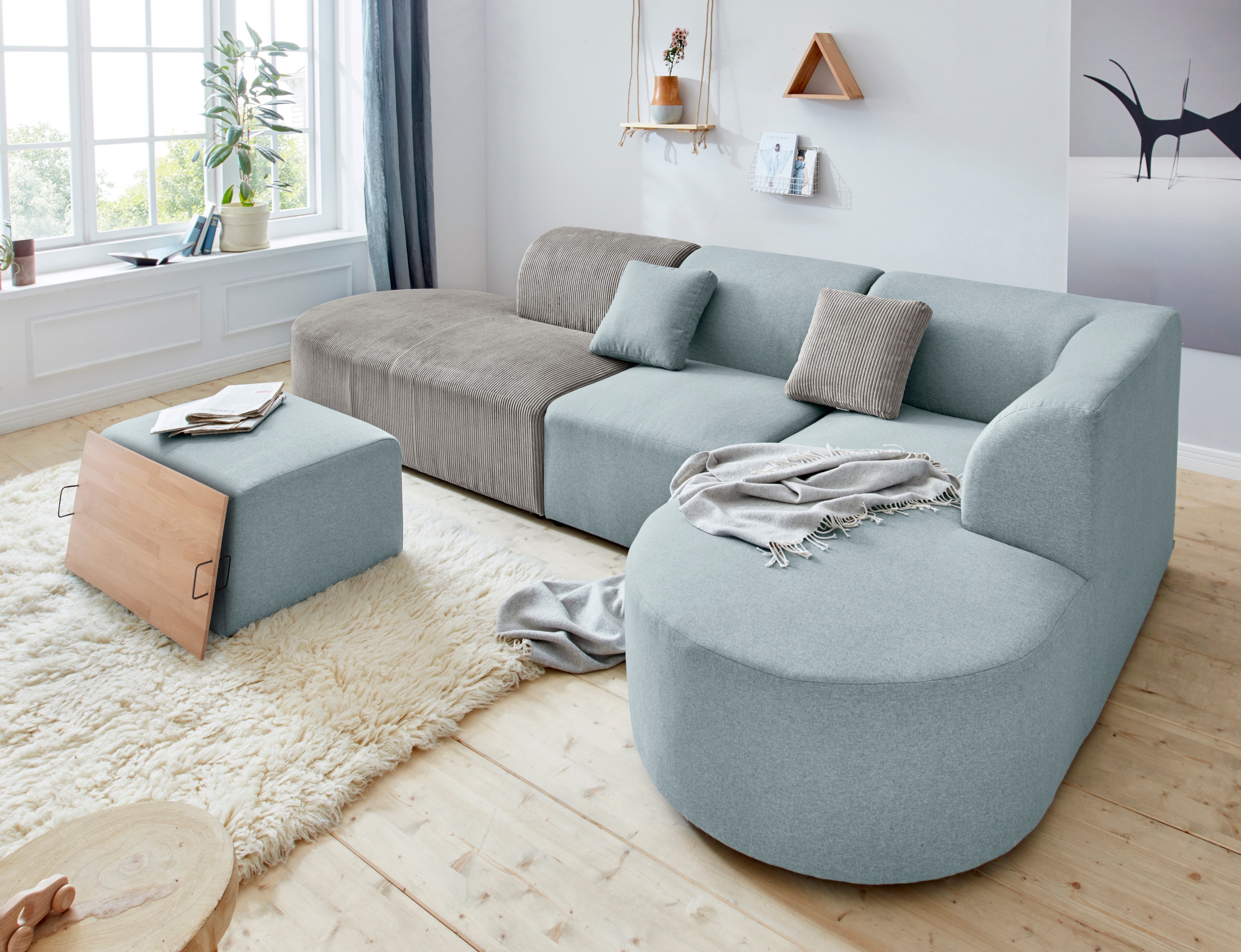 andas Sofa-Eckelement »Alesund«, als Einzelteile oder Modulteil