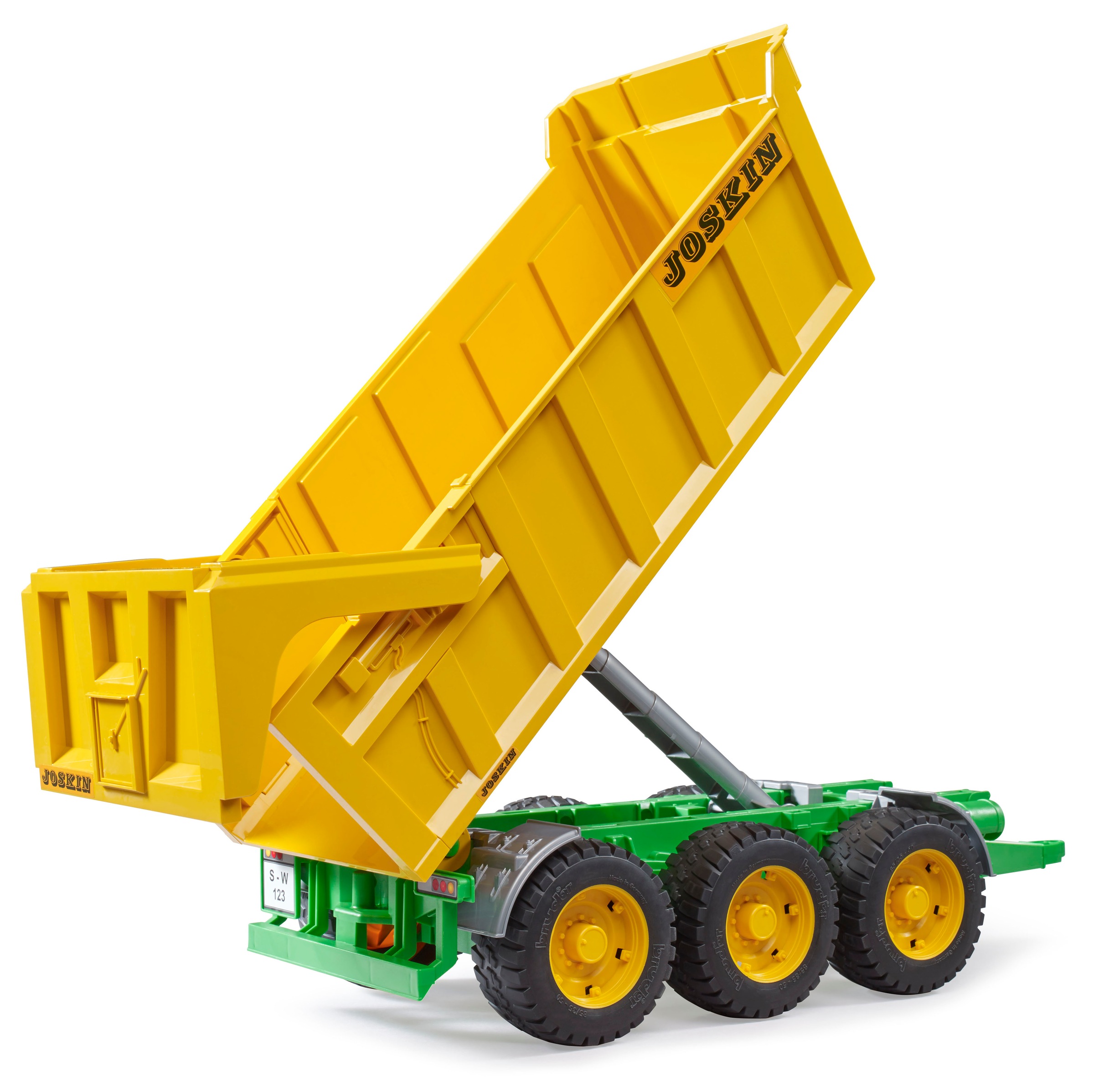 Bruder® Spielfahrzeug-Anhänger »Wannenanhänger 46 cm Joskin 3 Achsen (02212)«, Made in Europe