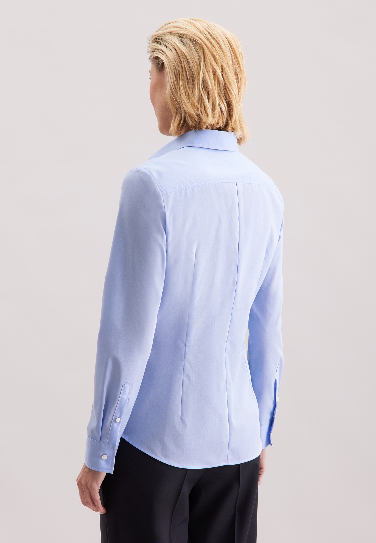 seidensticker Hemdbluse, 1/1 Kragen Uni