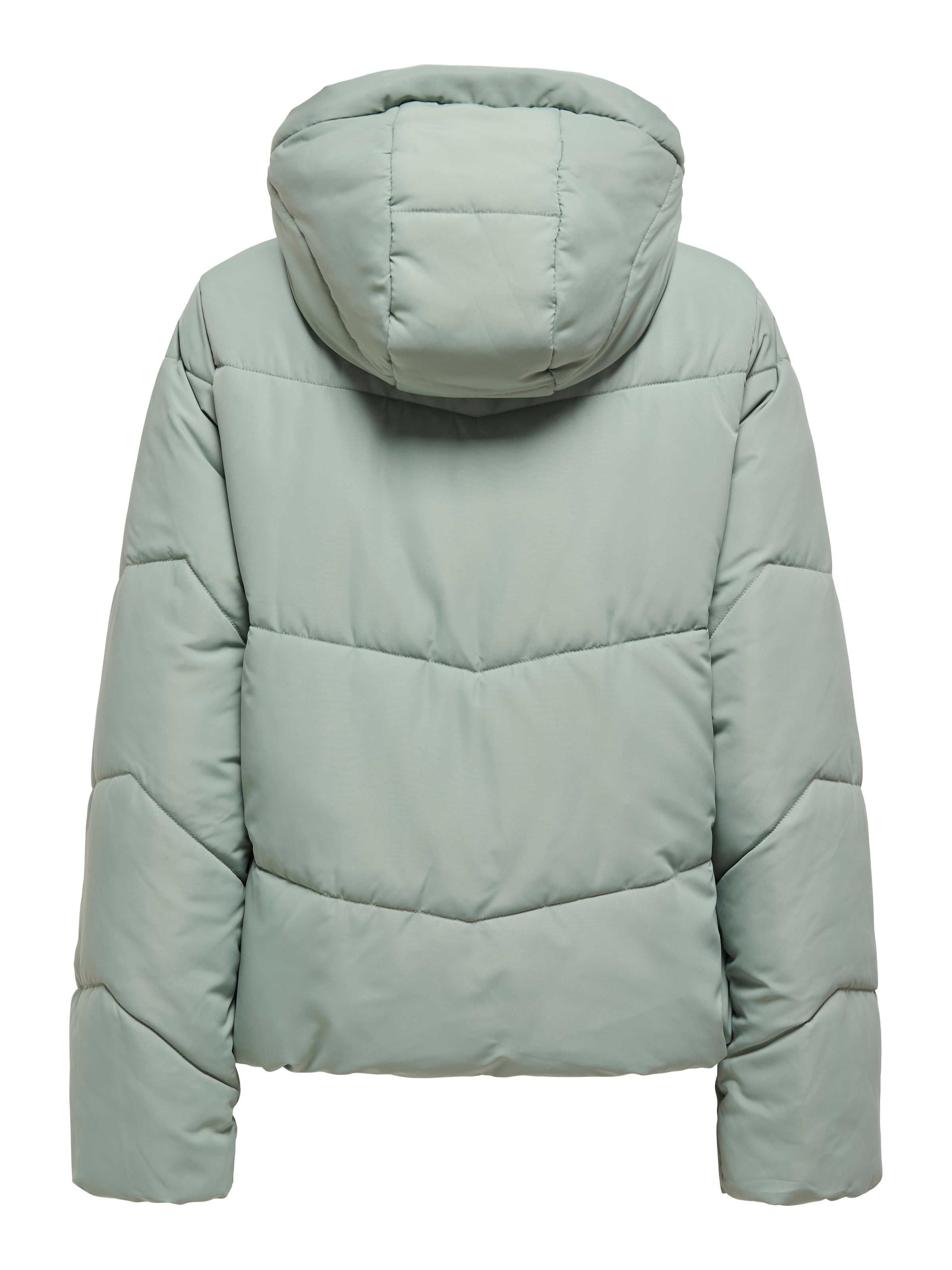 ONLY Steppjacke »ONLMAGGI LIFE SHORT PUFFER CC OTW«, mit Kapuze