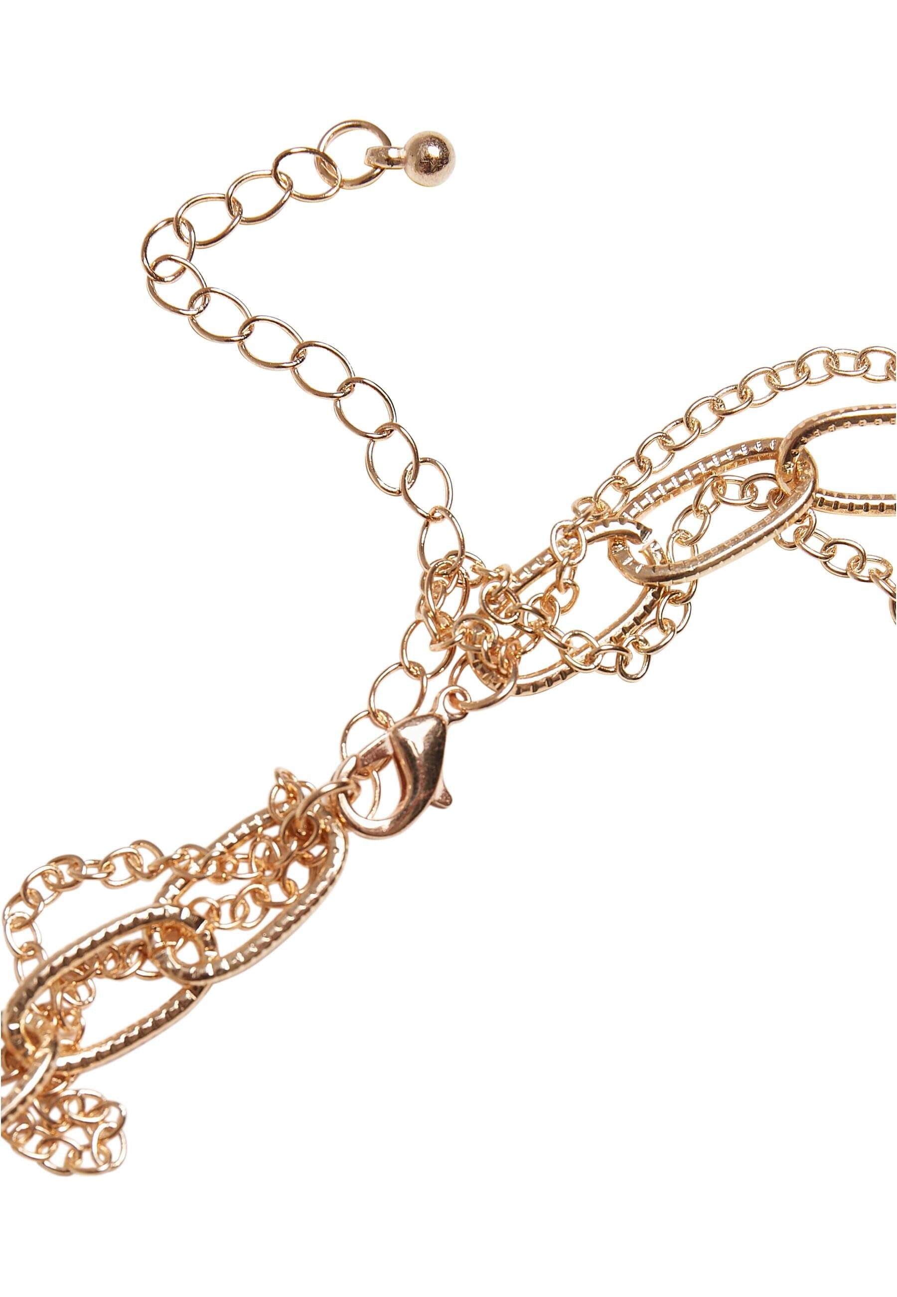 URBAN CLASSICS Edelstahlkette »Urban Classics Unisex Patricia Layering Necklace«