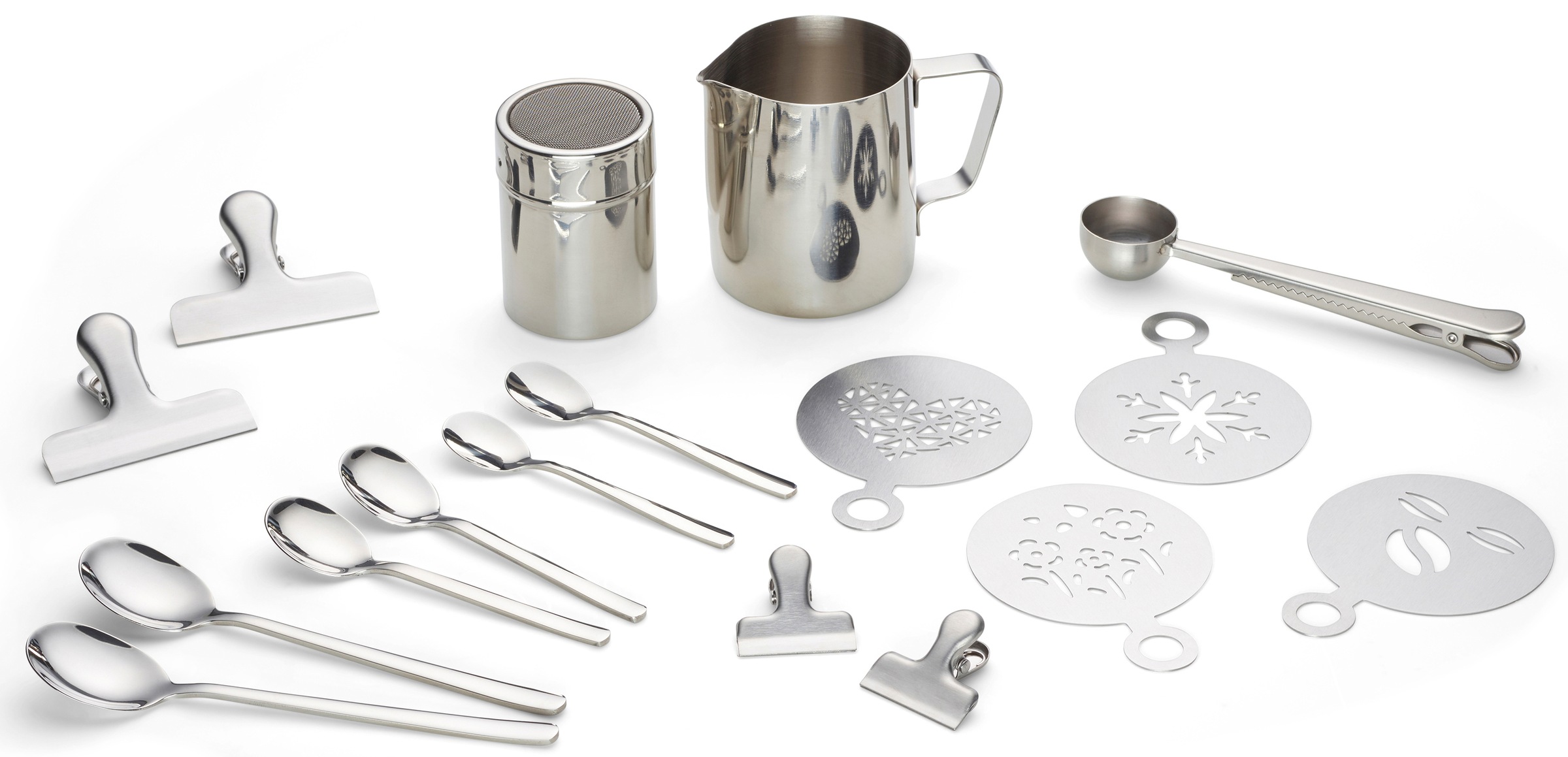 ECHTWERK Barista-Set Kaffeezubehör-Set, ideal für Cappuccino oder Latte Mac günstig online kaufen