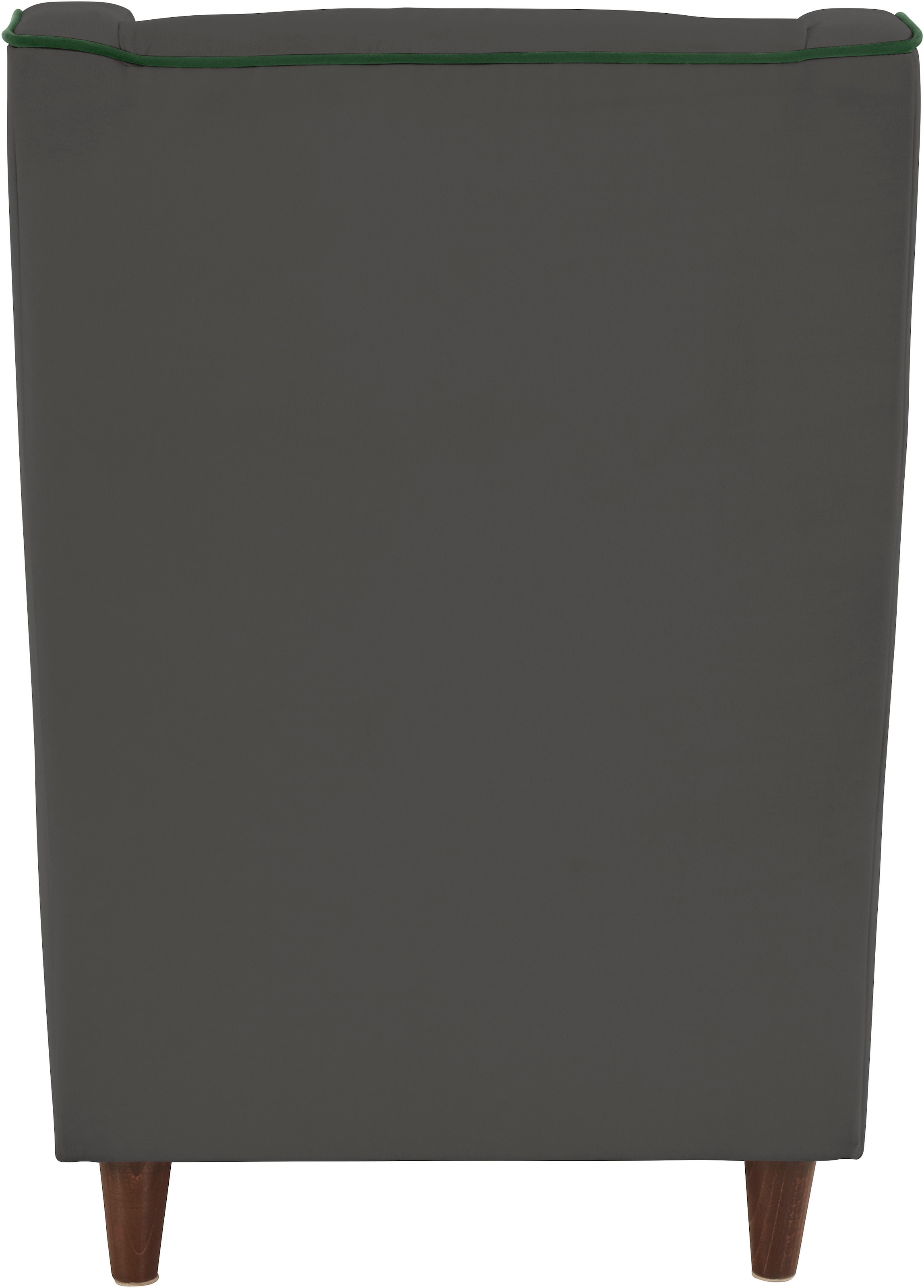 INOSIGN Ohrensessel »Rhada«, mit farblich abgesetztem Keder, B/T/H: 73/85/99 cm