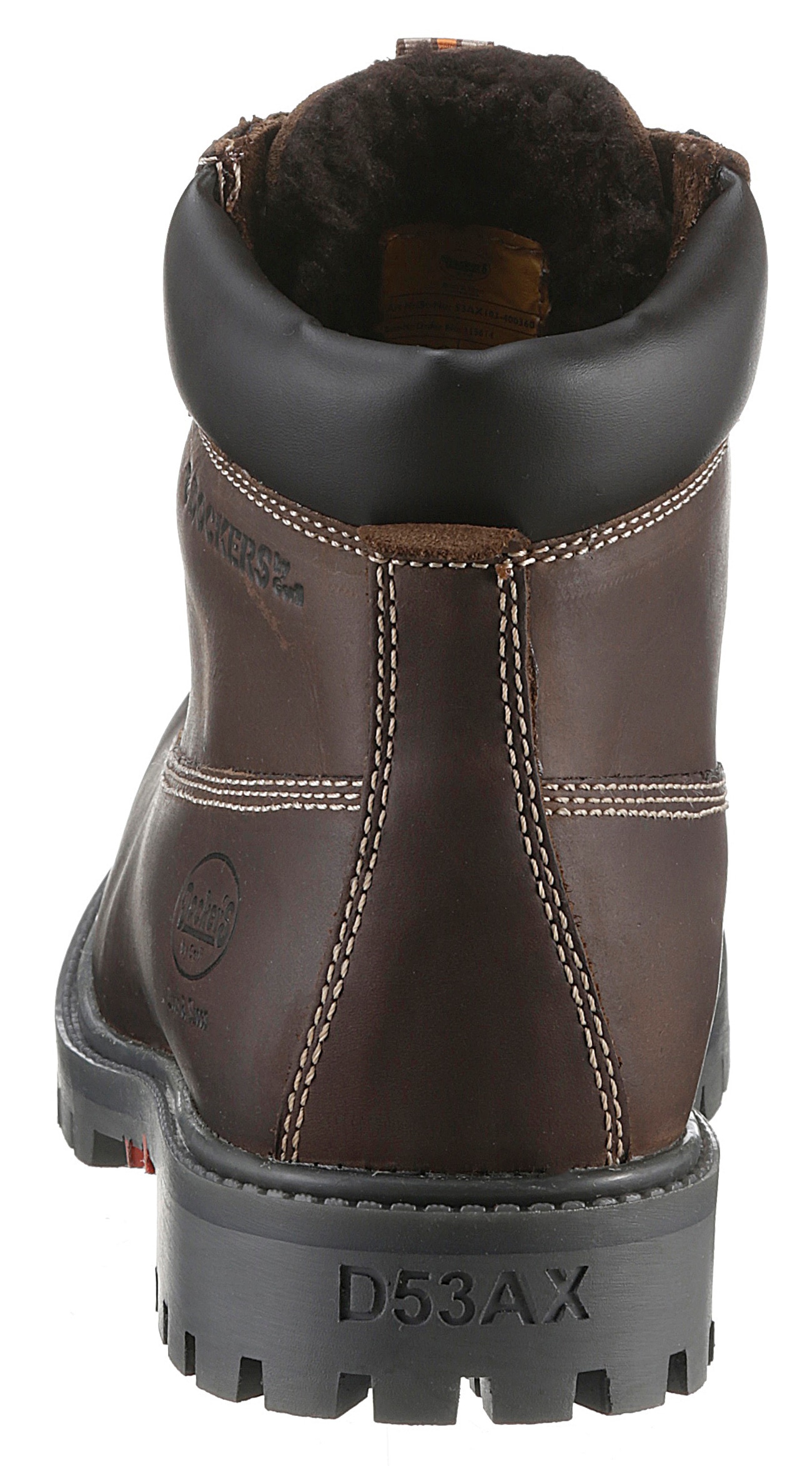 Dockers by Gerli Winterboots  Workerboots, Schnürstiefel mit Blockabsatz