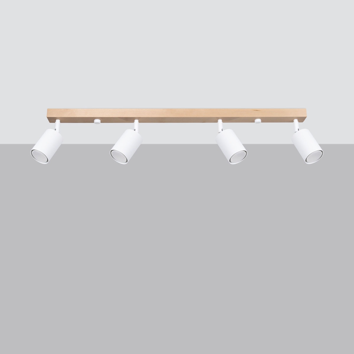 SOLLUX lighting Deckenleuchte »VERDO«, 4 flammig, Leuchtmittel GU10   ohne günstig online kaufen