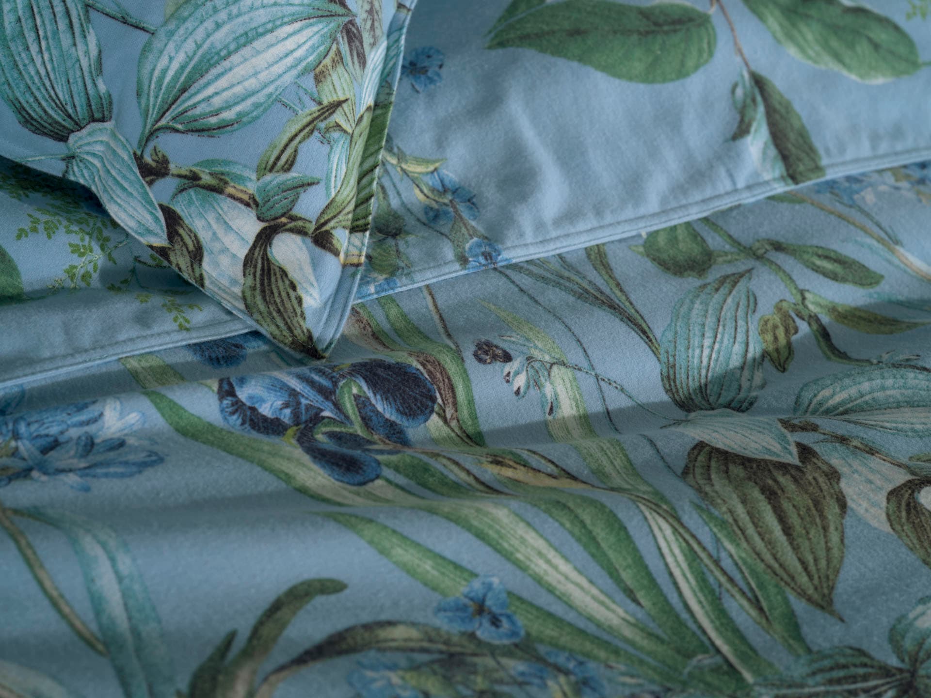 Heckett & Lane Bettwäsche »Martina« 2 Stk. tlg. 100% Baumwolle, hochwertiges Flanell, Bettwäsche ab 135x200 cm.