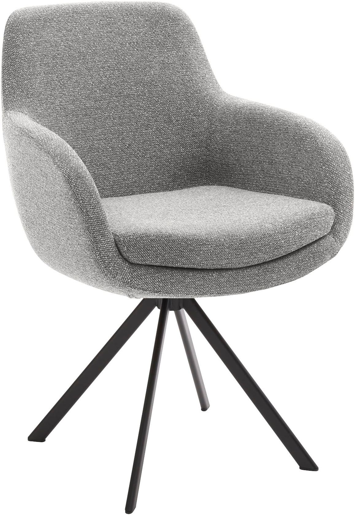 Musterring Esszimmerstuhl »Tavia« (Set) 2 Stk.Stativgestell Eisen schwarz, günstig online kaufen