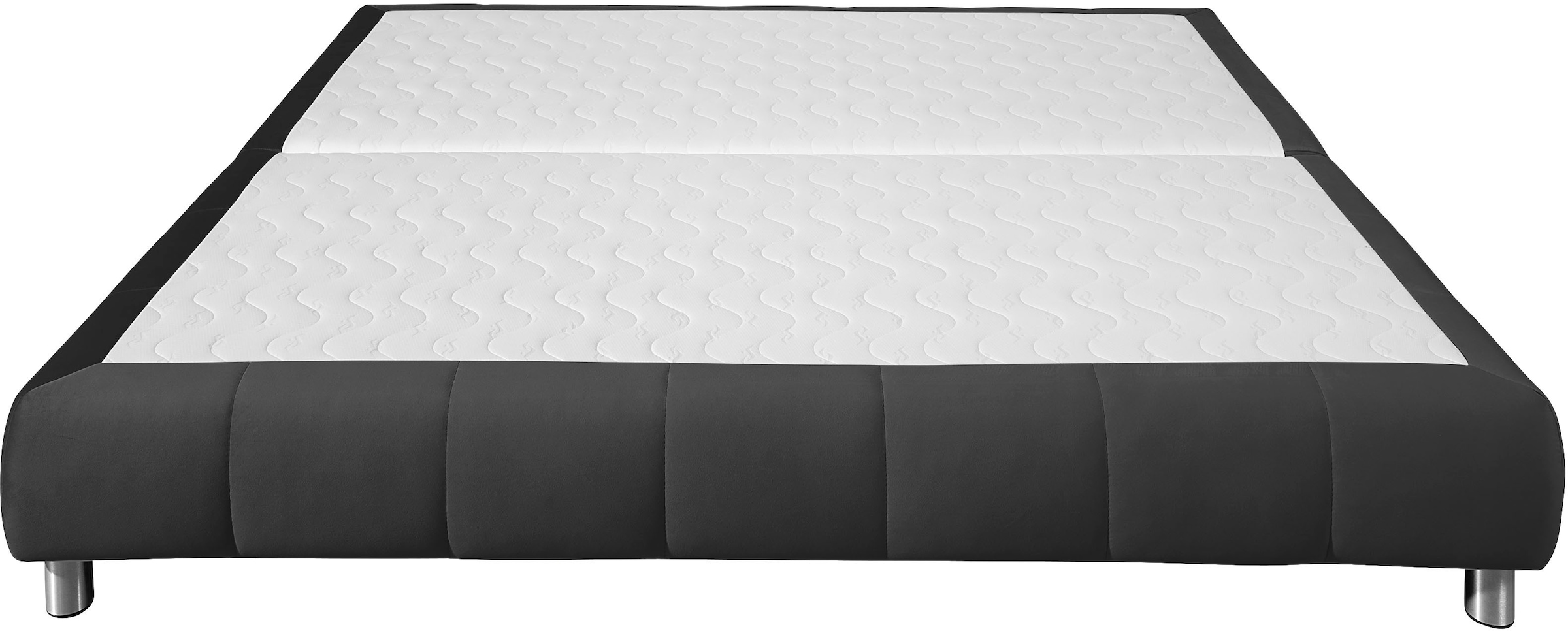 andas Boxspringbett »Salo«, Ohne Kopfteil, inkl. Topper, auch in Überlänge 220 cm