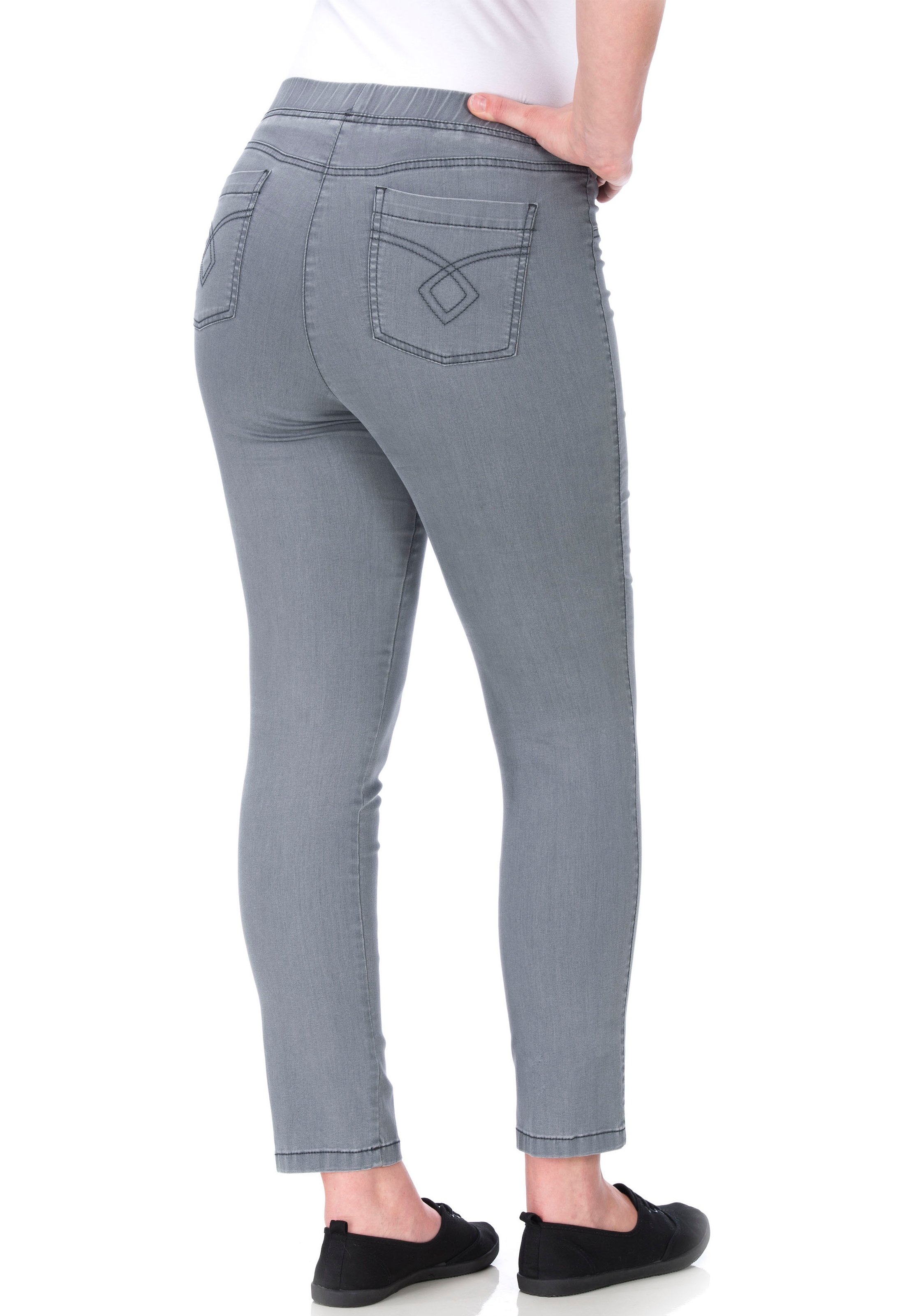 KjBRAND Jeansjeggings »JENNY«, angenehm weiche Quer-Stretch Qualität