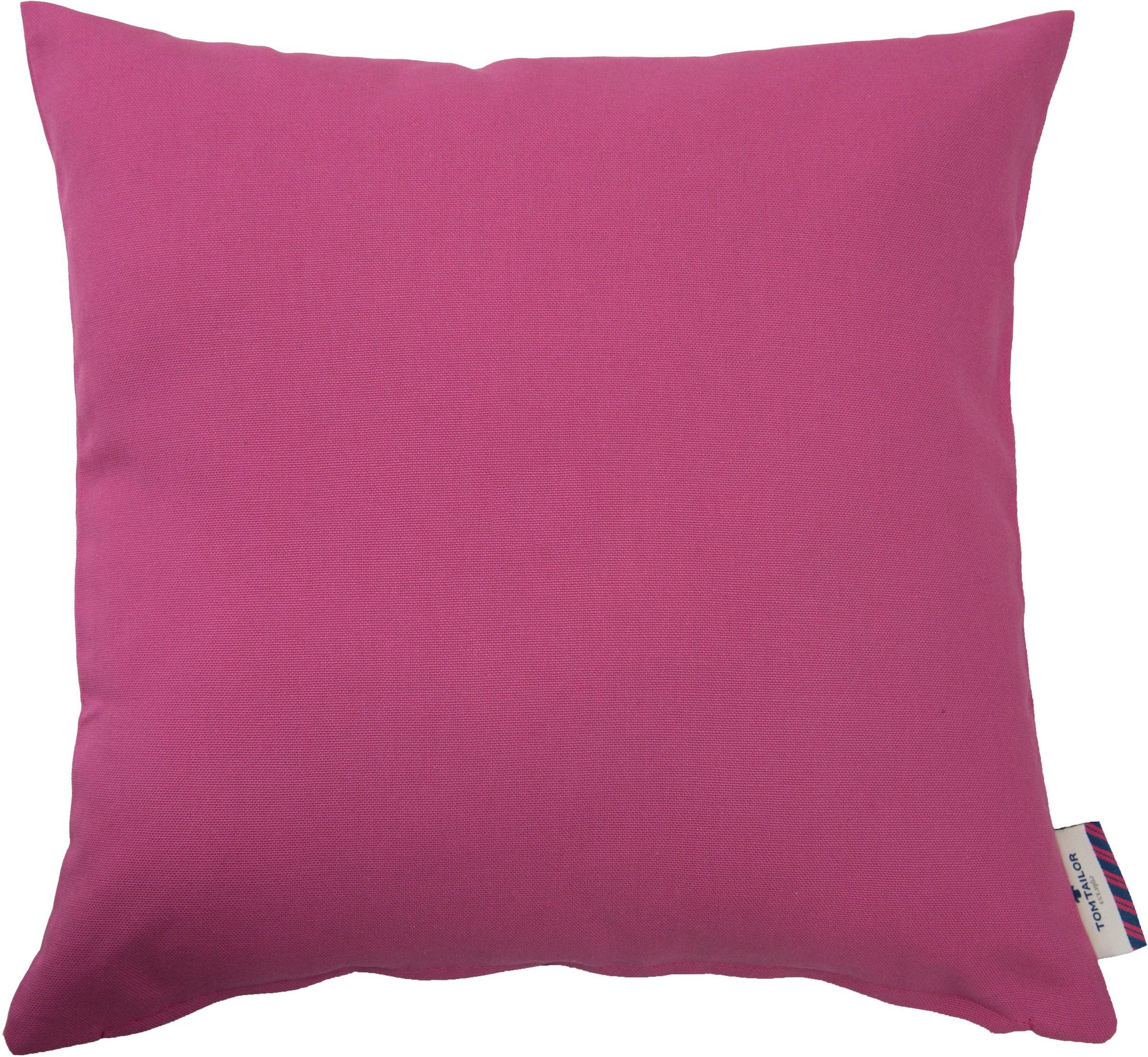TOM TAILOR HOME Dekokissen »Dove«, unifarben, Kissenhüllen ohne Füllung, 2er Pack