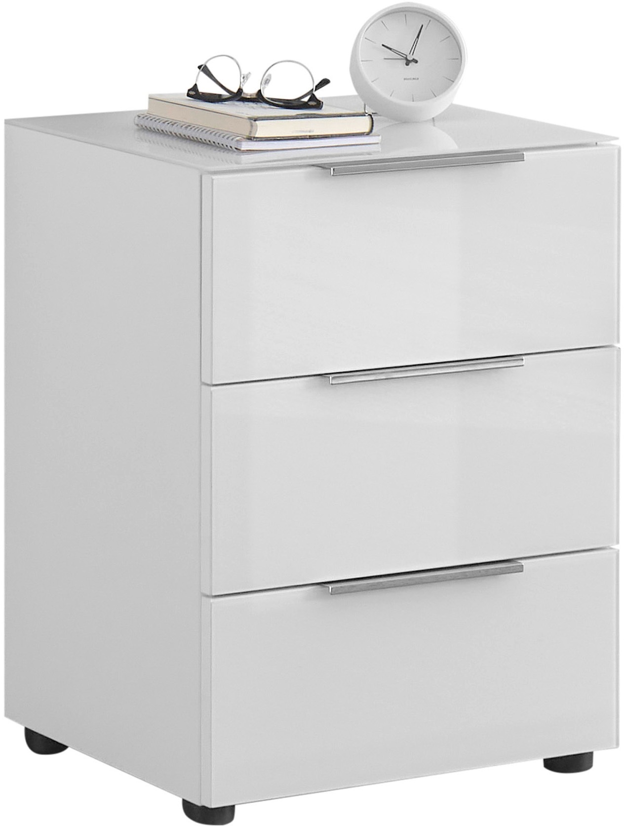 HBZ Kommode »Santorin Nachtkonsole, BxHxT 45x61x40 cm«, (1 St.), Breite 45cm, Softclose für Schubkästen, Melaminbeschichtung