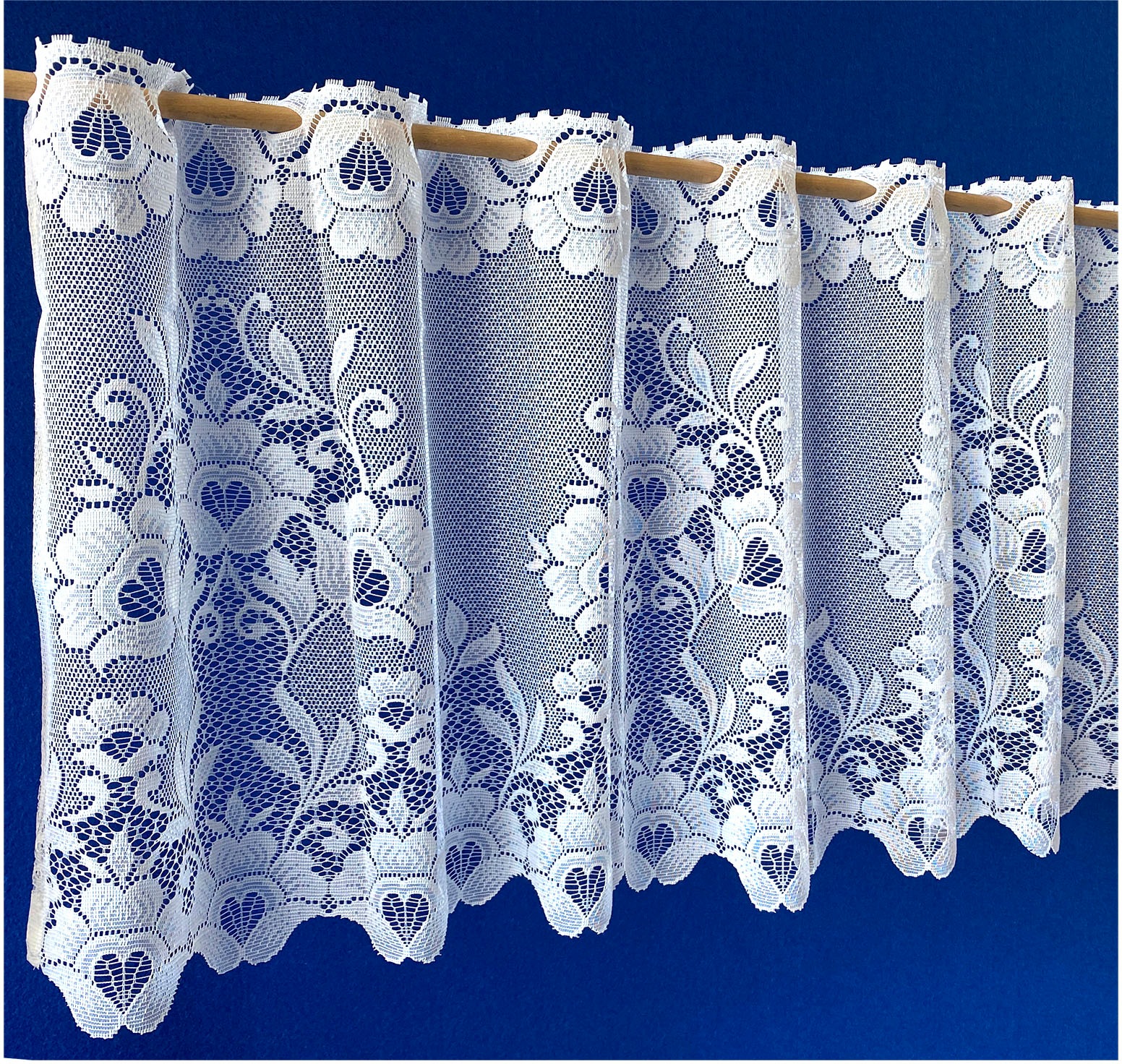 Weckbrodt Scheibengardine »Marburg«, (1 St.), Bistro, Jacquard, strukturier günstig online kaufen