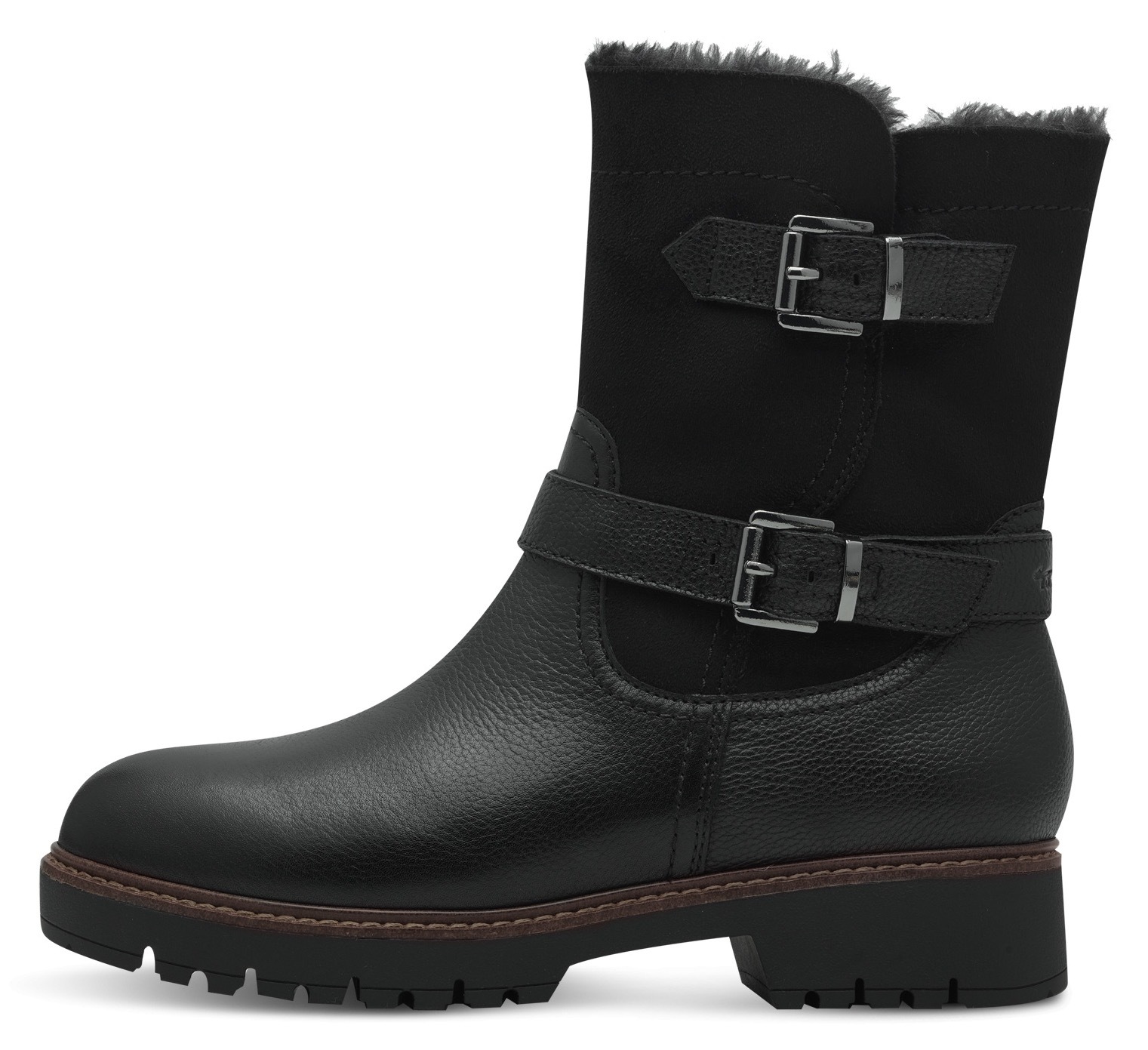 Tamaris Winterstiefelette, Blockabsatz, Winterboots mit Touch IT-Ausstattung