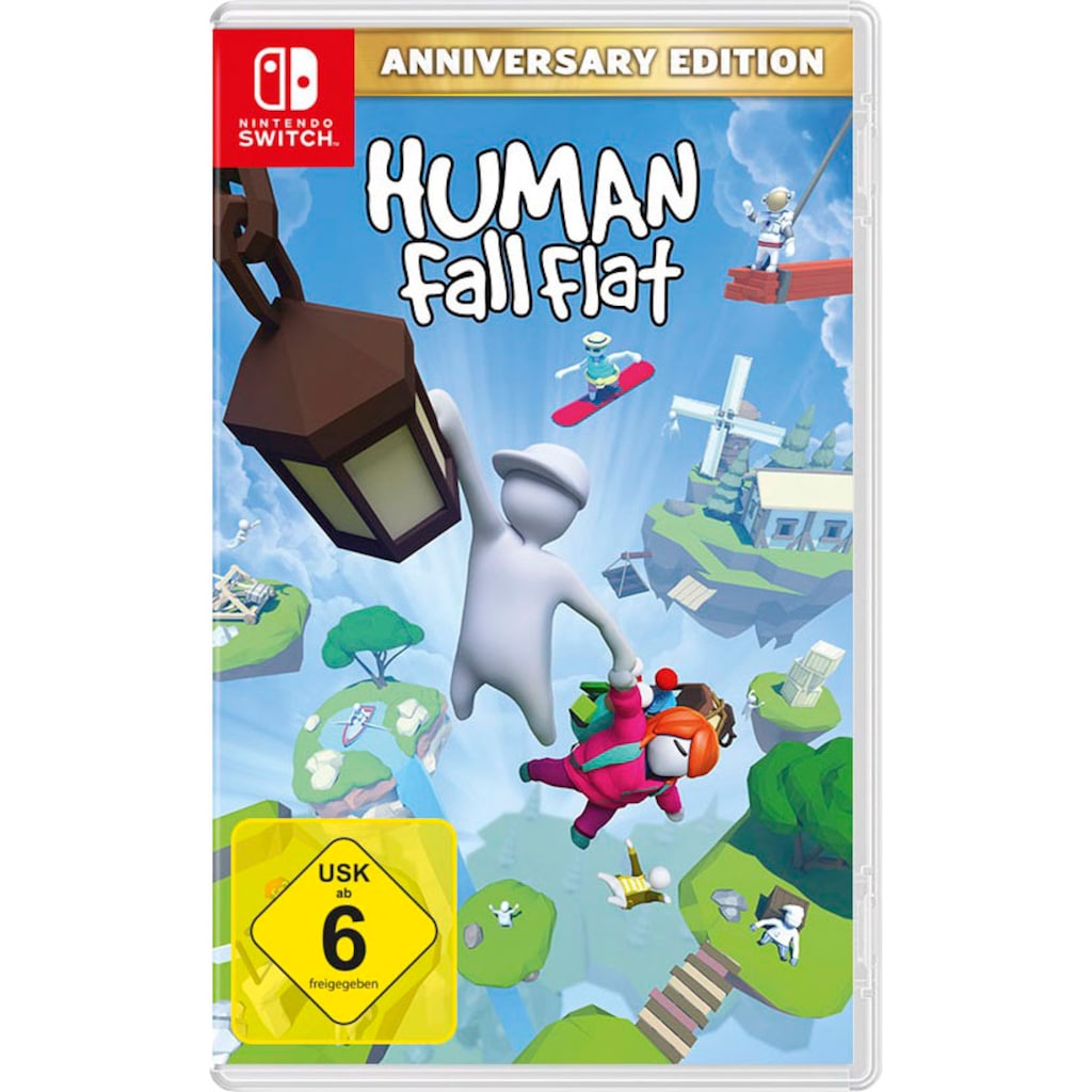 Curve Digital Spielesoftware »Human: Fall Flat - Anniversary Edition«, Nintendo Switch