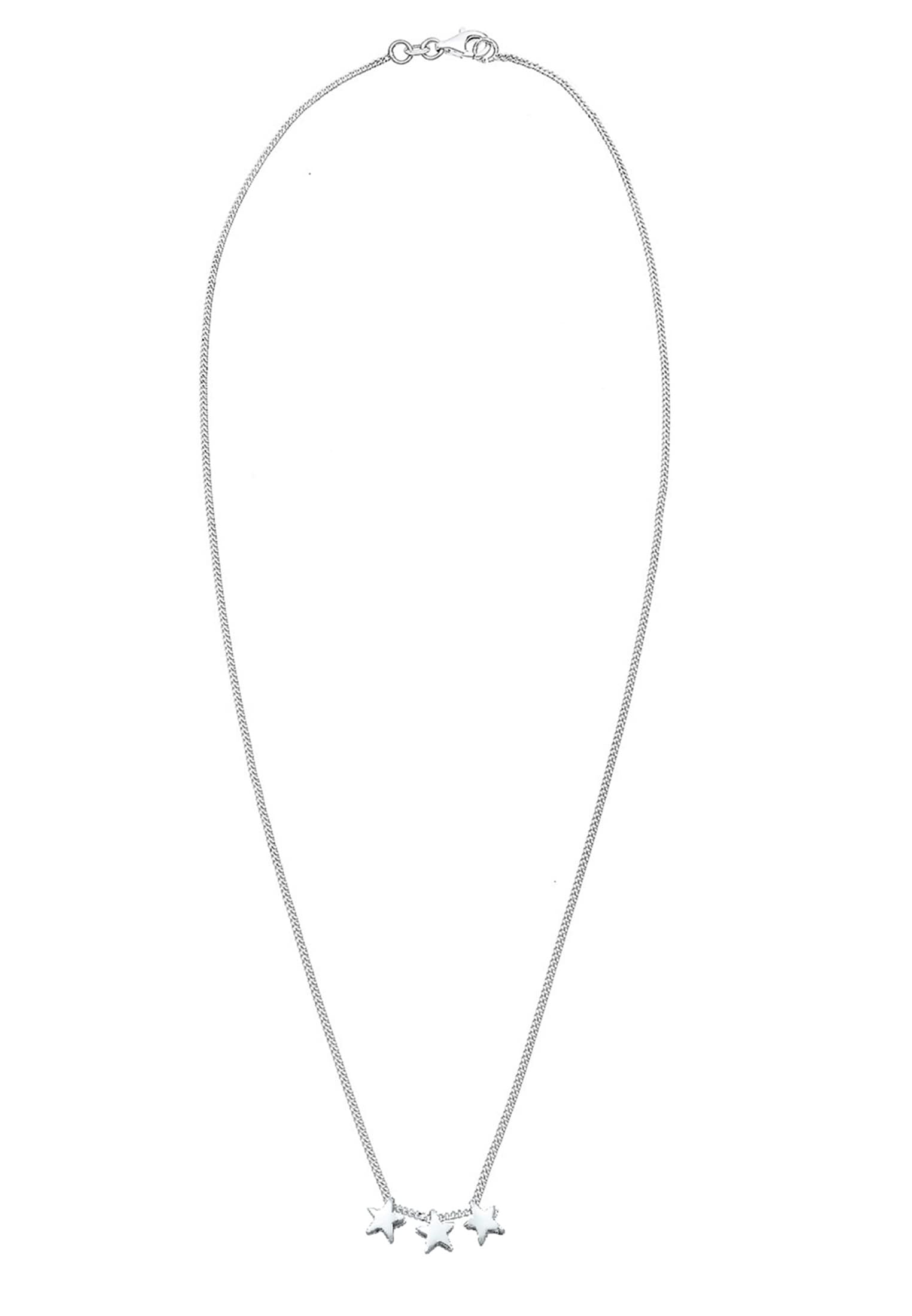 Elli Kette mit Anhänger »Drei Sterne Astro Look Basic 925 Sterling Silber«