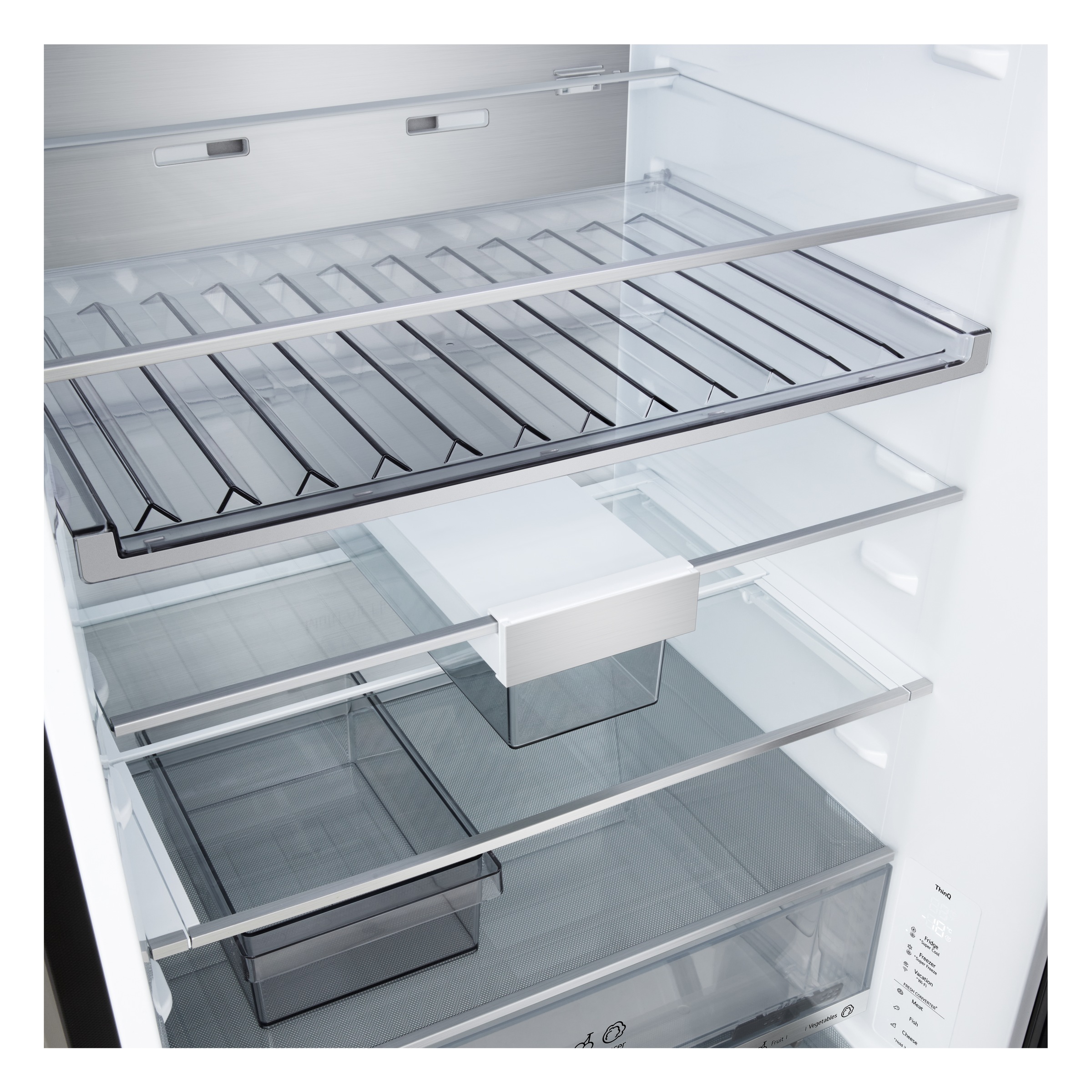 LG Kühl-/Gefrierkombination Serie 7 »GBBW726AEV« 203 cm hoch 69,7 cm breit Vollintegrierbarer Kühlschrank dank frontaler Luftzufuhr und Abluft