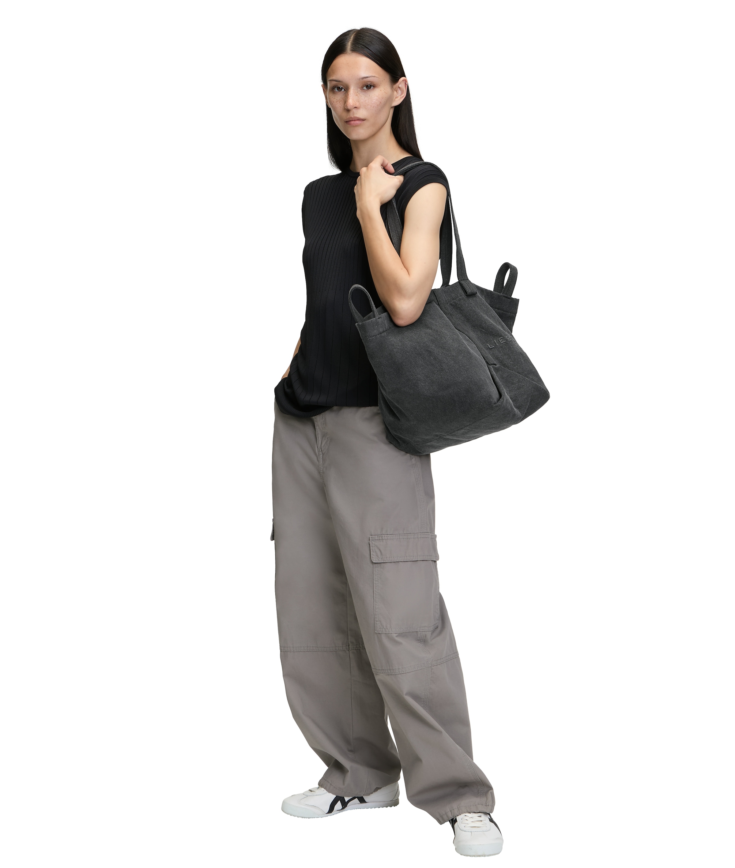Liebeskind Berlin Shopper »Shopper ELVIRA DENIM«, Henkeltasche, Schultertasche, Handtasche Damen