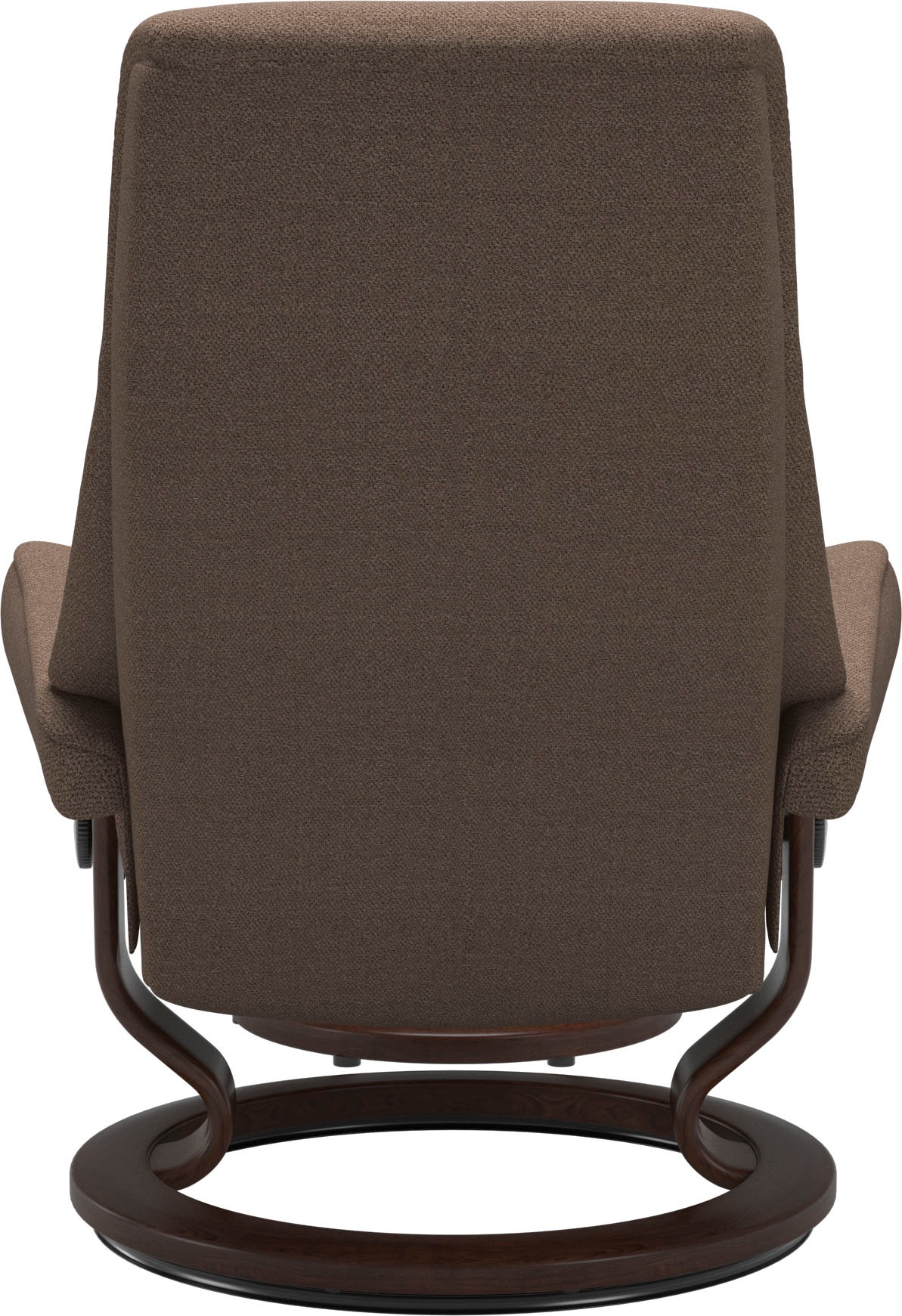 Stressless® Relaxsessel »View«, (Set, Relaxsessel mit Hocker), mit Classic Base, Größe M,Gestell Braun