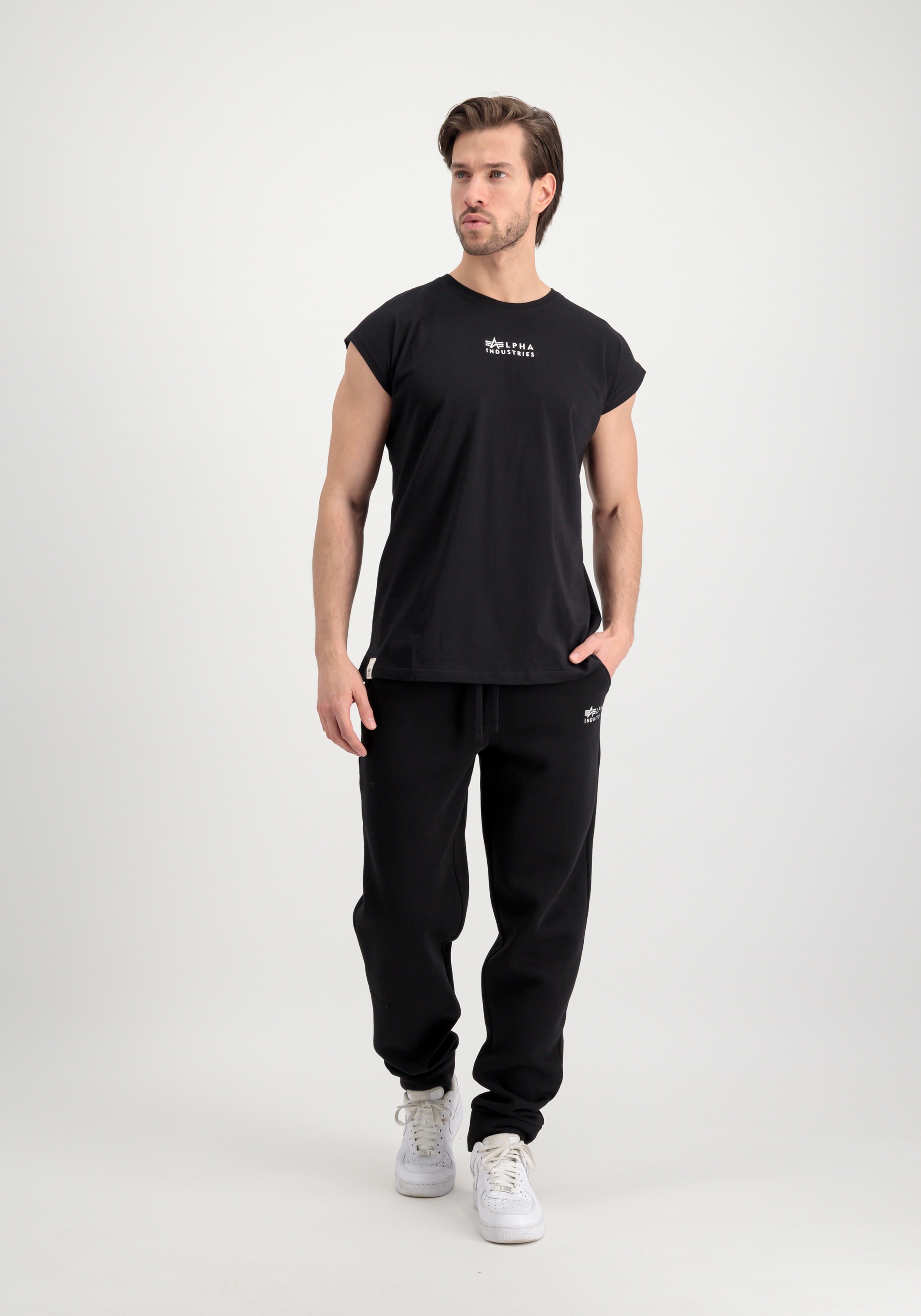 Alpha Industries T-Shirt »Alpha Industries Men - T-Shirts Organics EMB Sleeveless T«