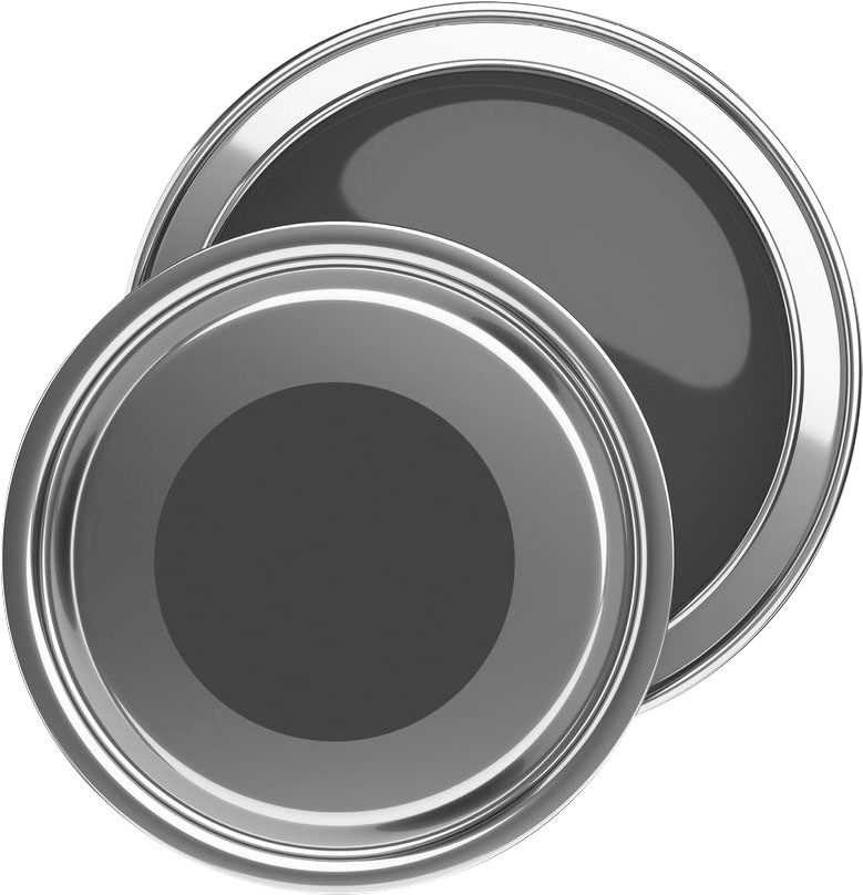 A.S. Création Wandfarbe »Premium Innenwandfarbe PURO Tuchmatt deep black« ideal für Wohn-, Schlafzimmer, Flur & Küche, Schwarz