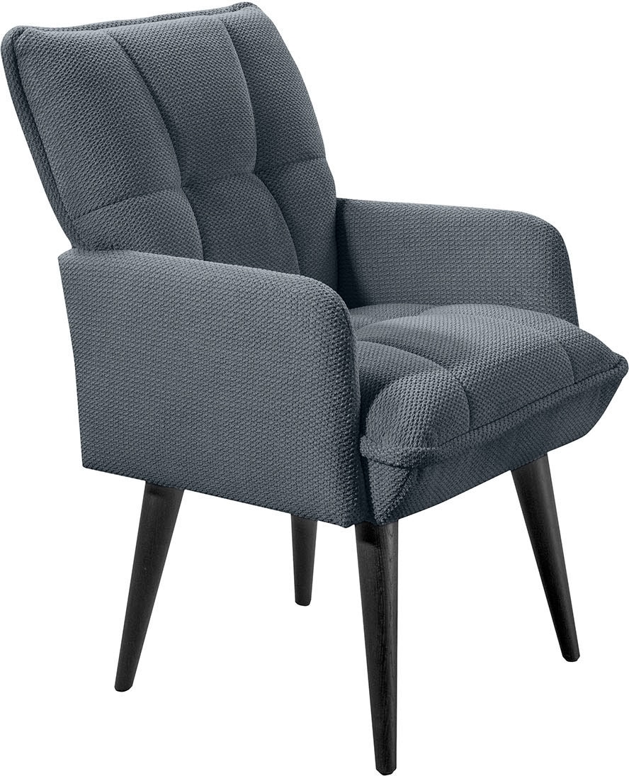 exxpo - sofa fashion Esszimmerstuhl »Mocca« () Armlehnenstuhl, bequem gepol günstig online kaufen