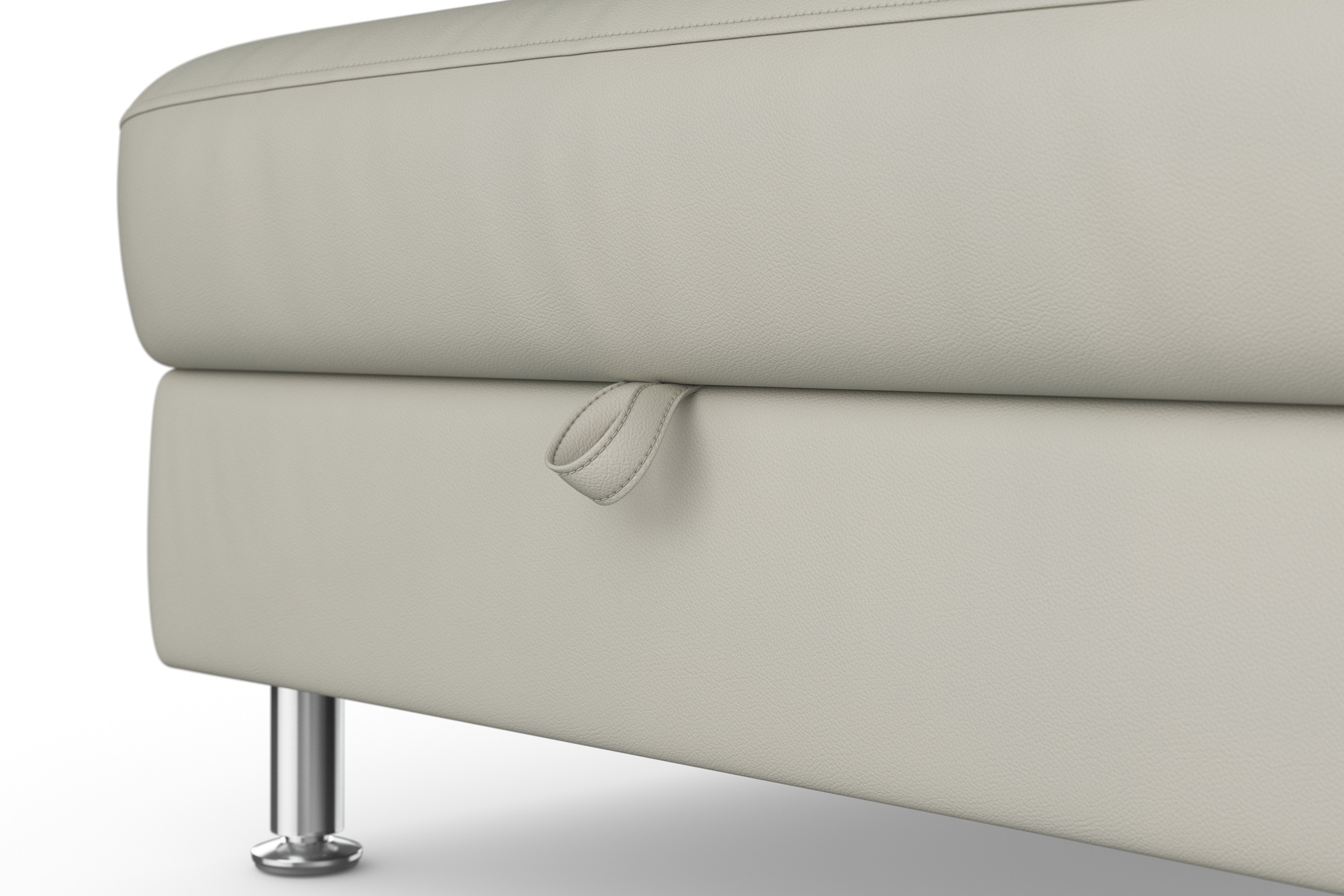 sit&more Ecksofa »Freetown L-Form«, inklusive Kopfteilverstellung und komfortablem Federkern
