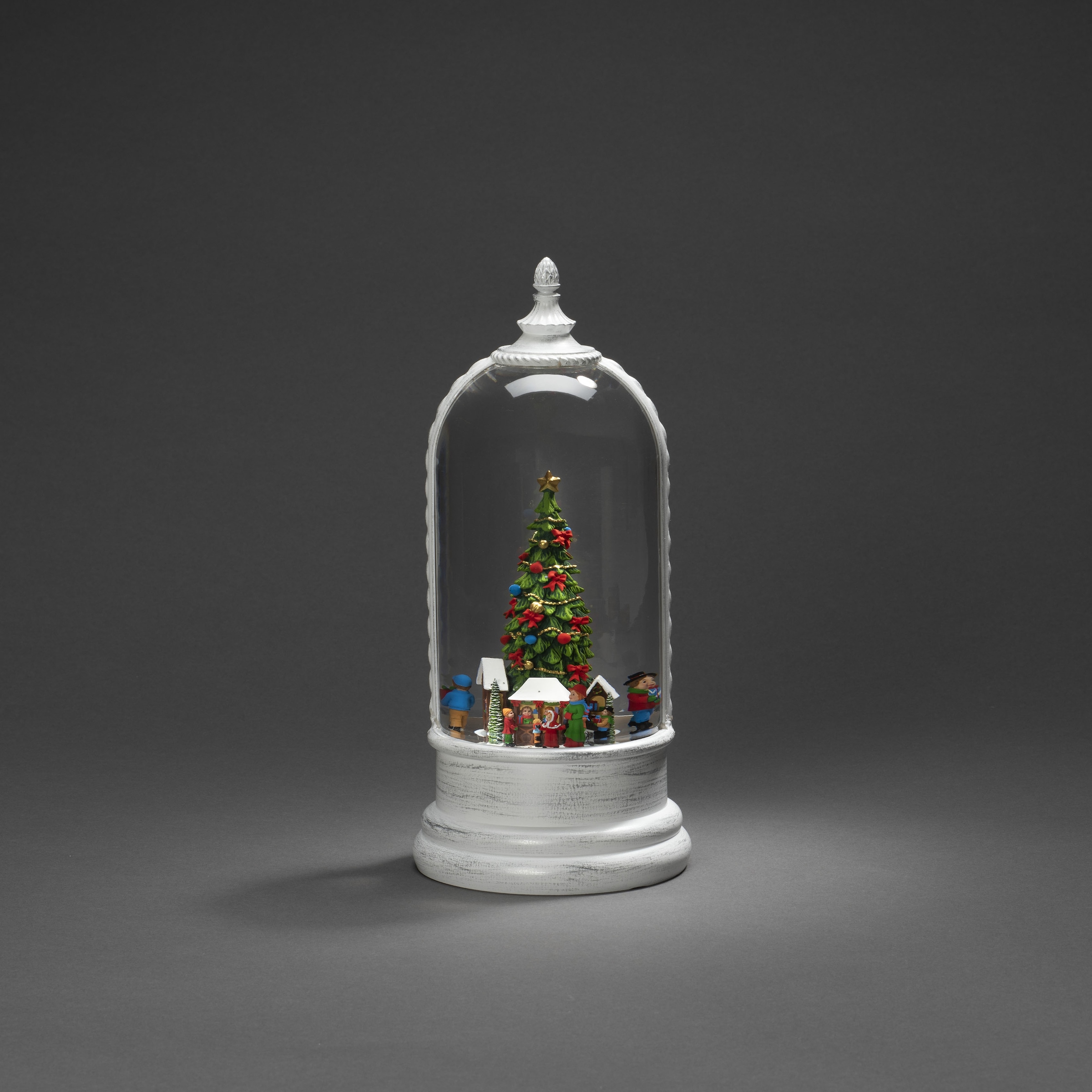 KONSTSMIDE LED Laterne »Weihnachtsdeko«, 1 flammig-flammig, LED  Wasserlaterne, weiß, \