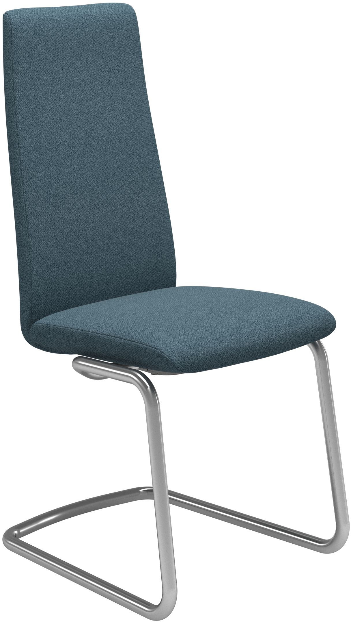 Stressless® Polsterstuhl »Laurel«, ROHLEDER Stoff Q2 FARON, High Back, Größe M, mit Beinen aus Stahl in Schwarz matt