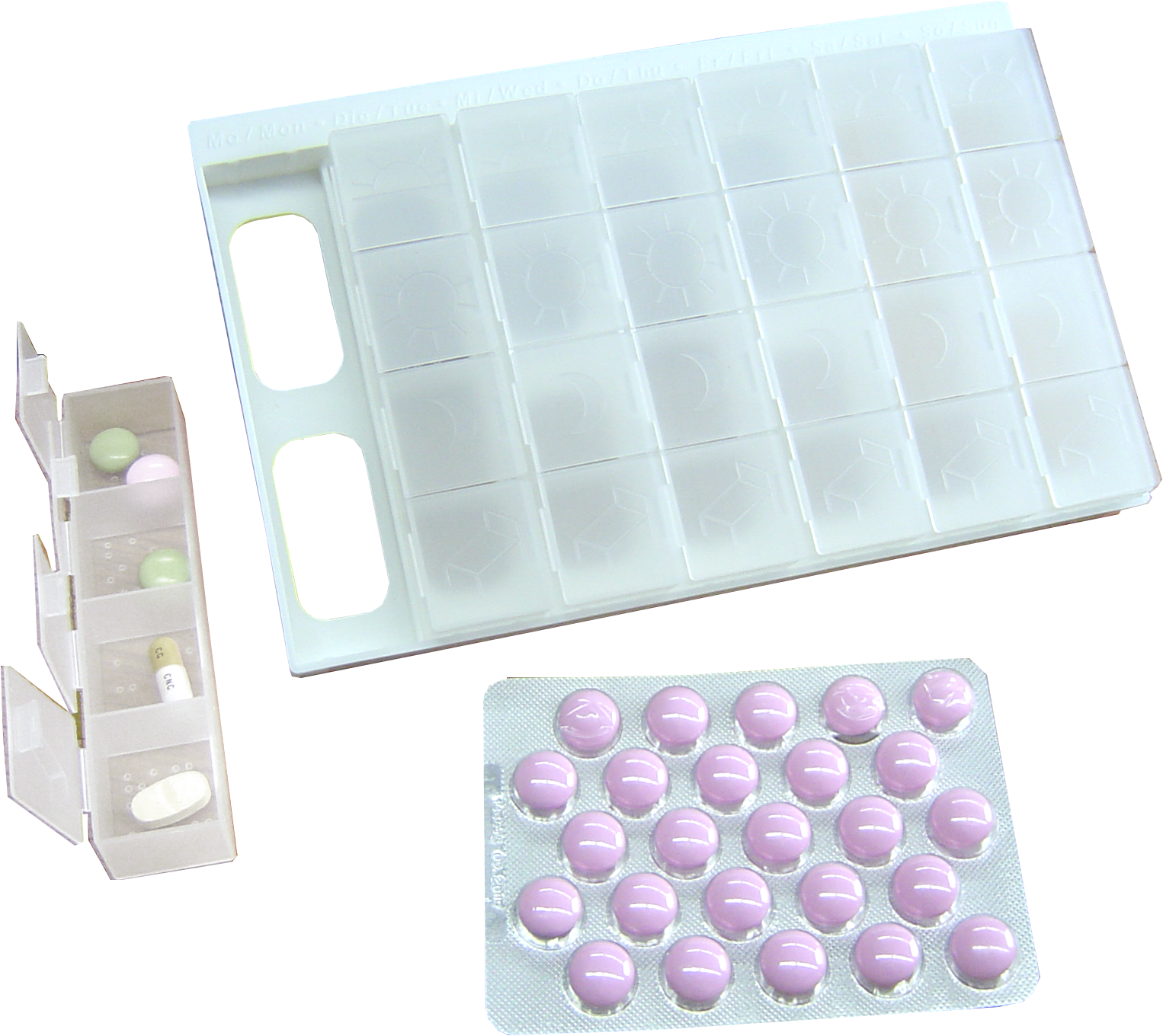 Ruco Vorratsdose, (Set, 3 tlg.), (Tablettendose) günstig online kaufen