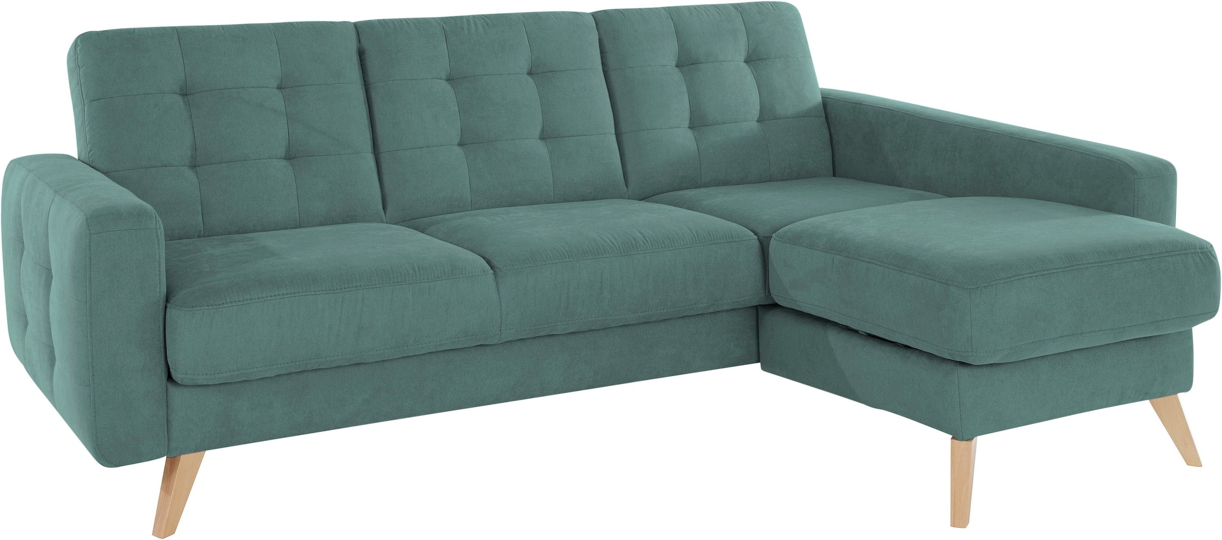 exxpo - sofa fashion Ecksofa Nappa, kompakt und komfortabel, bequem, zeitlo günstig online kaufen