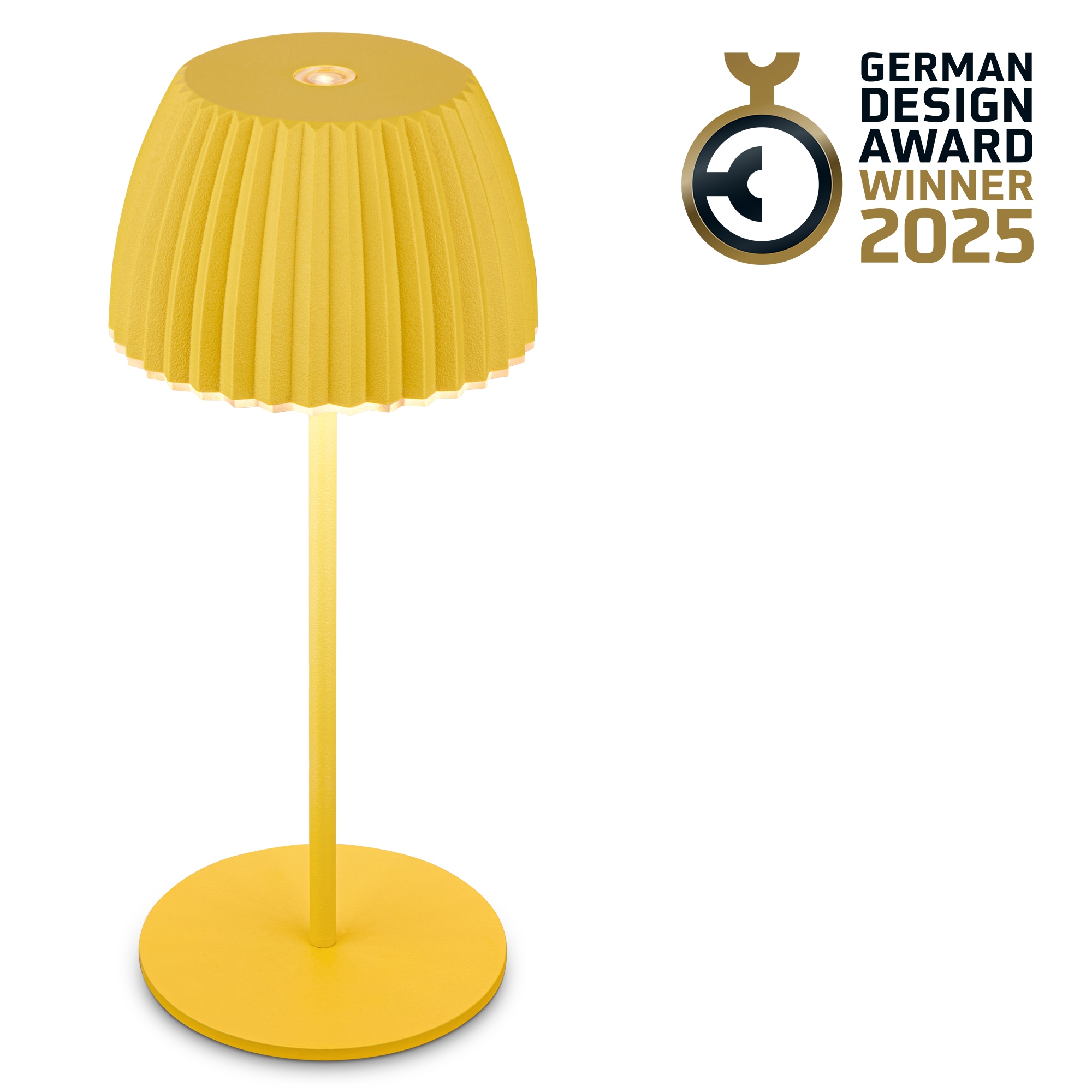 Briloner Leuchten LED Tischleuchte »Akku LED Tischleuchte, mini, gelb« günstig online kaufen