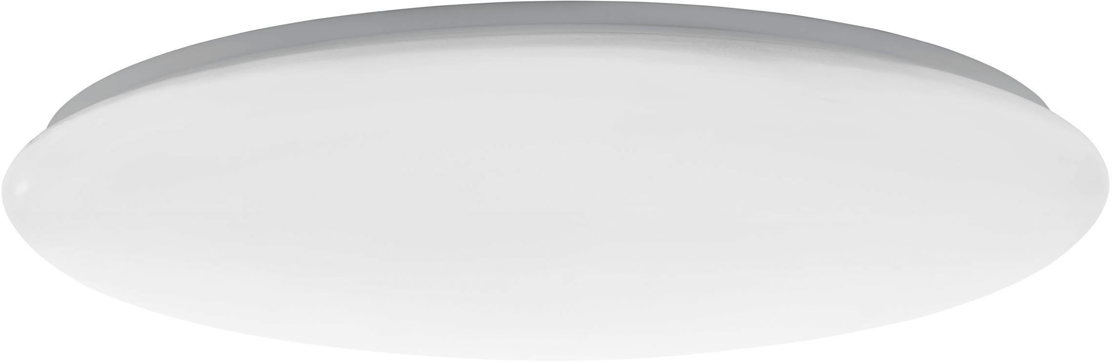 EGLO Deckenleuchte »Giron Deckenlampe, Stahl und Kunststoff, Wohnzimmerlamp günstig online kaufen