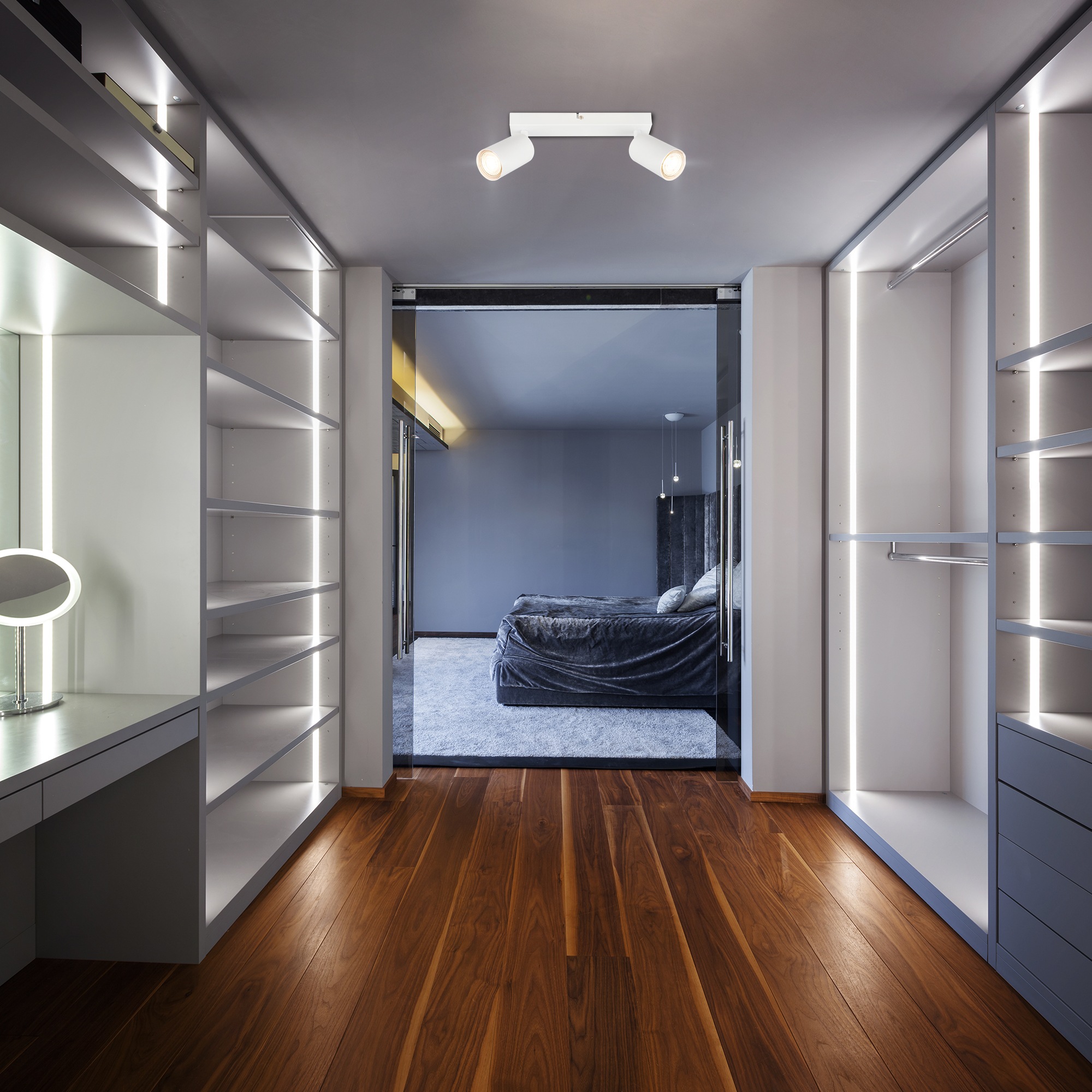 B.K.Licht Deckenstrahler »BK_DS1630 EEK A LED Deckenlampe, Schwenkbar, Deck günstig online kaufen