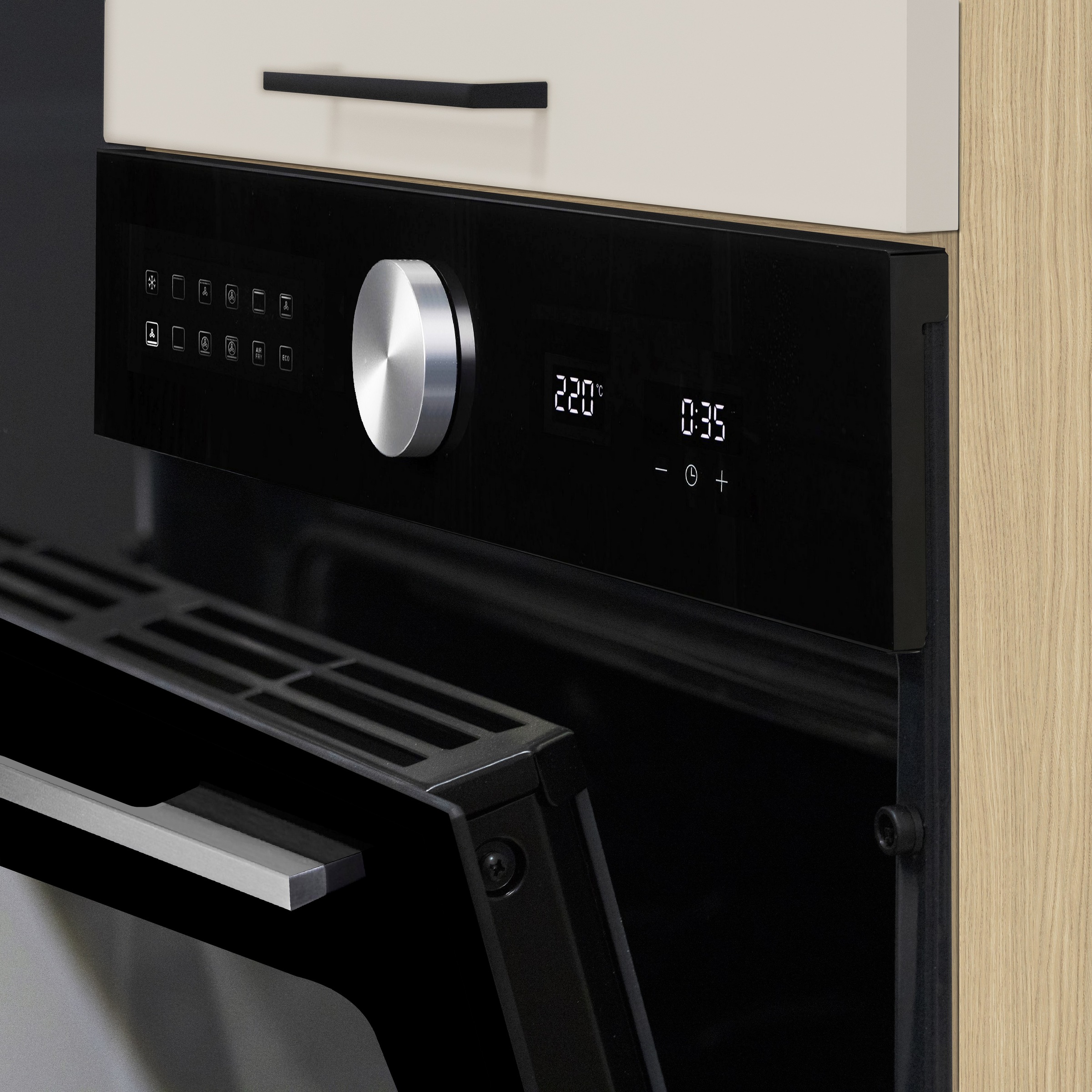 KOCHSTATION Küchenzeile »KS-Luna, Einbauküche, Zeilenküche, Küchenblock« Breite 300 cm, wahlweise mit Hanseatic-E-Geräten