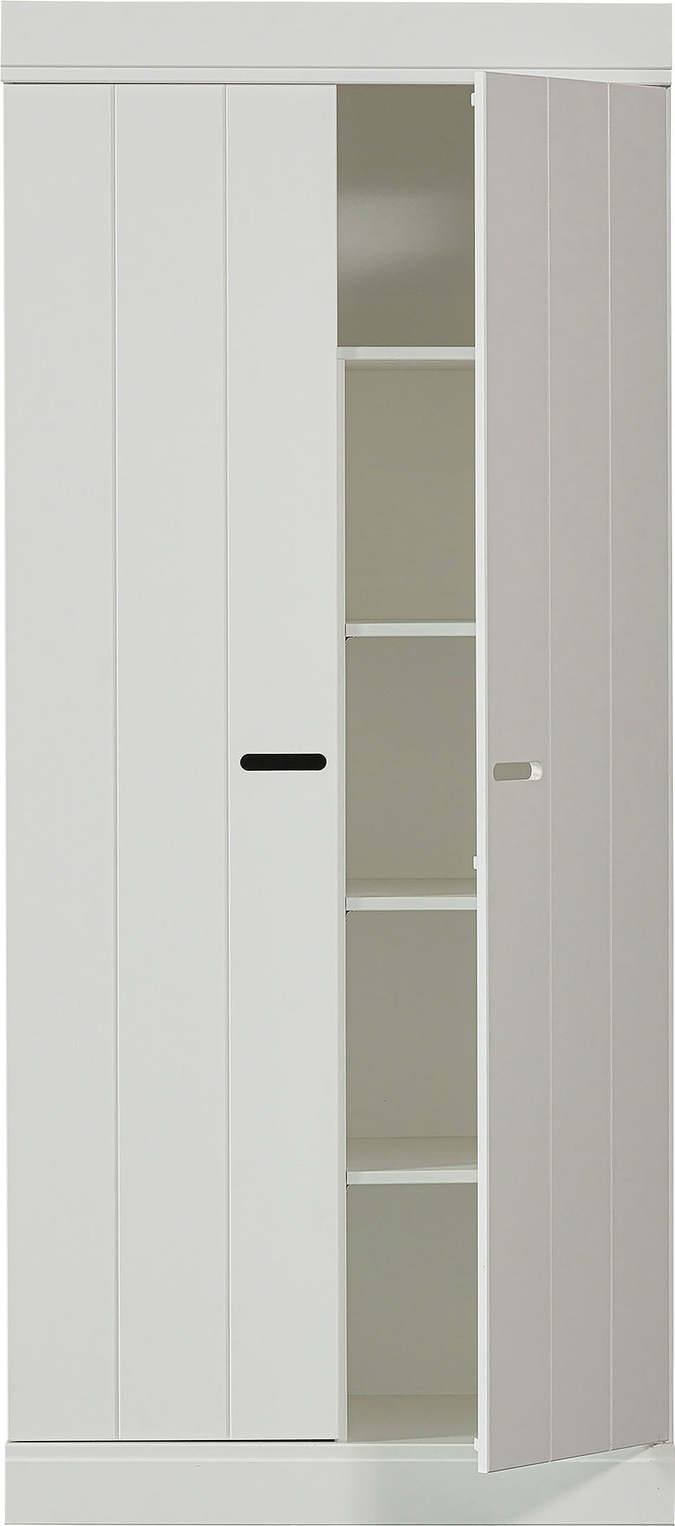 WOOOD Garderobenschrank »Connect«, mit zwei Türen, aus Kiefer, Breite 77 cm