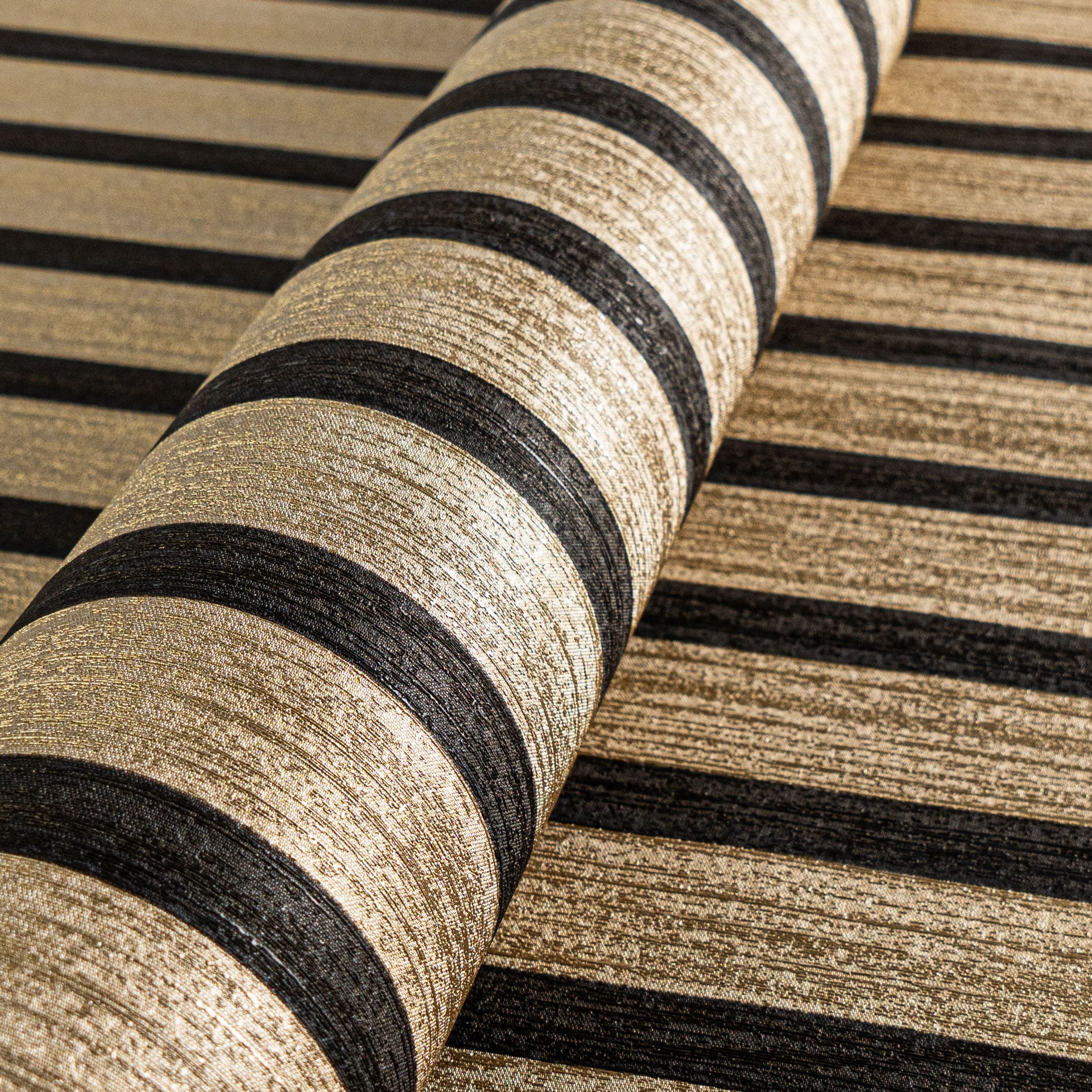 A.S. Création Vliestapete »50 Jahre AS Holzpaneele Tapete Holzoptik mit Metallic-Effekt 3D«, leicht glänzend, Vliestapete Wandpaneele für Schlafzimmer Küche Wohnzimmer Holzpaneele