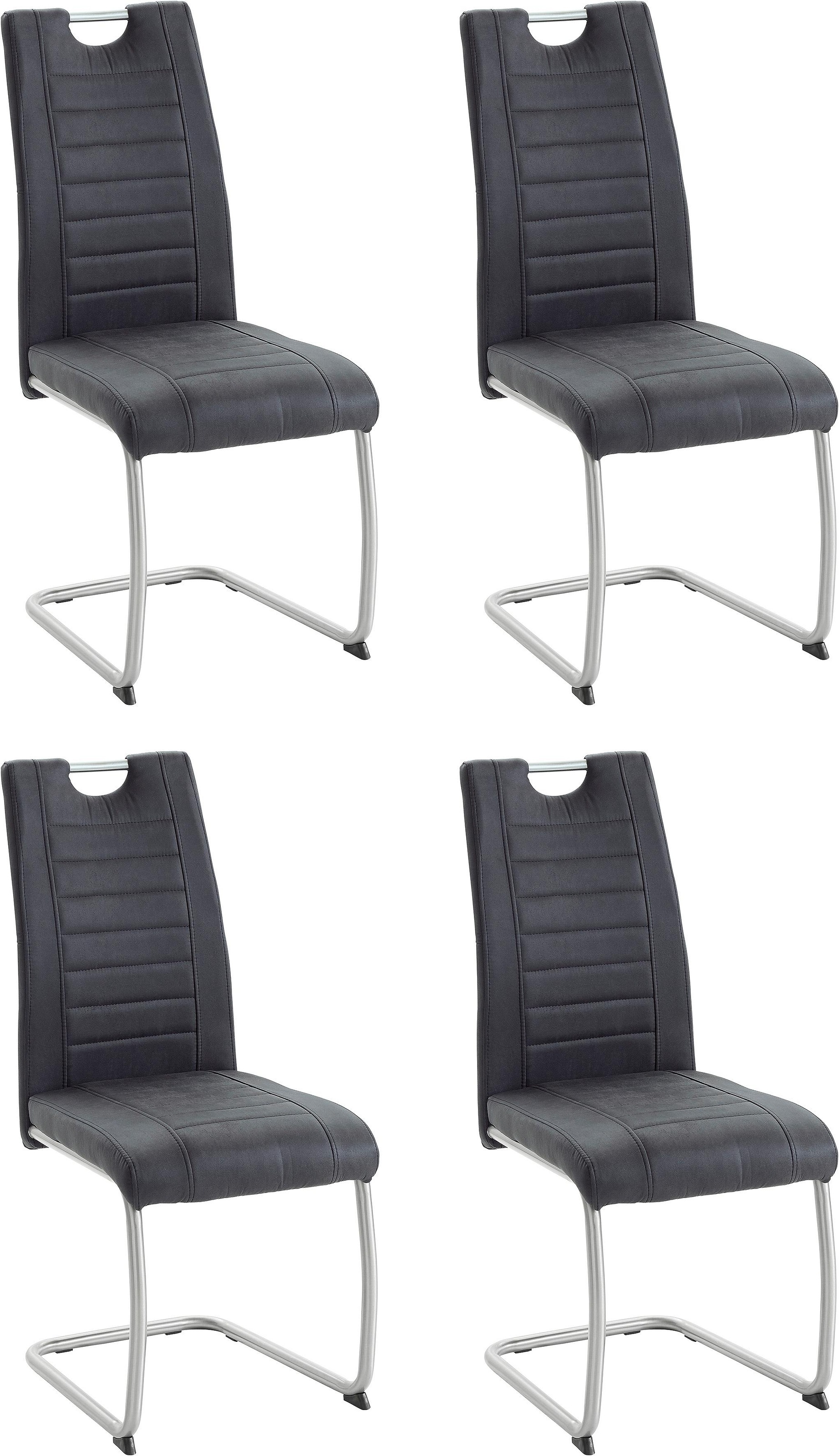HELA Esszimmerstuhl »Ulla«, (Set), 4 St., Microfaser, Schwingstuhl, 2 oder günstig online kaufen