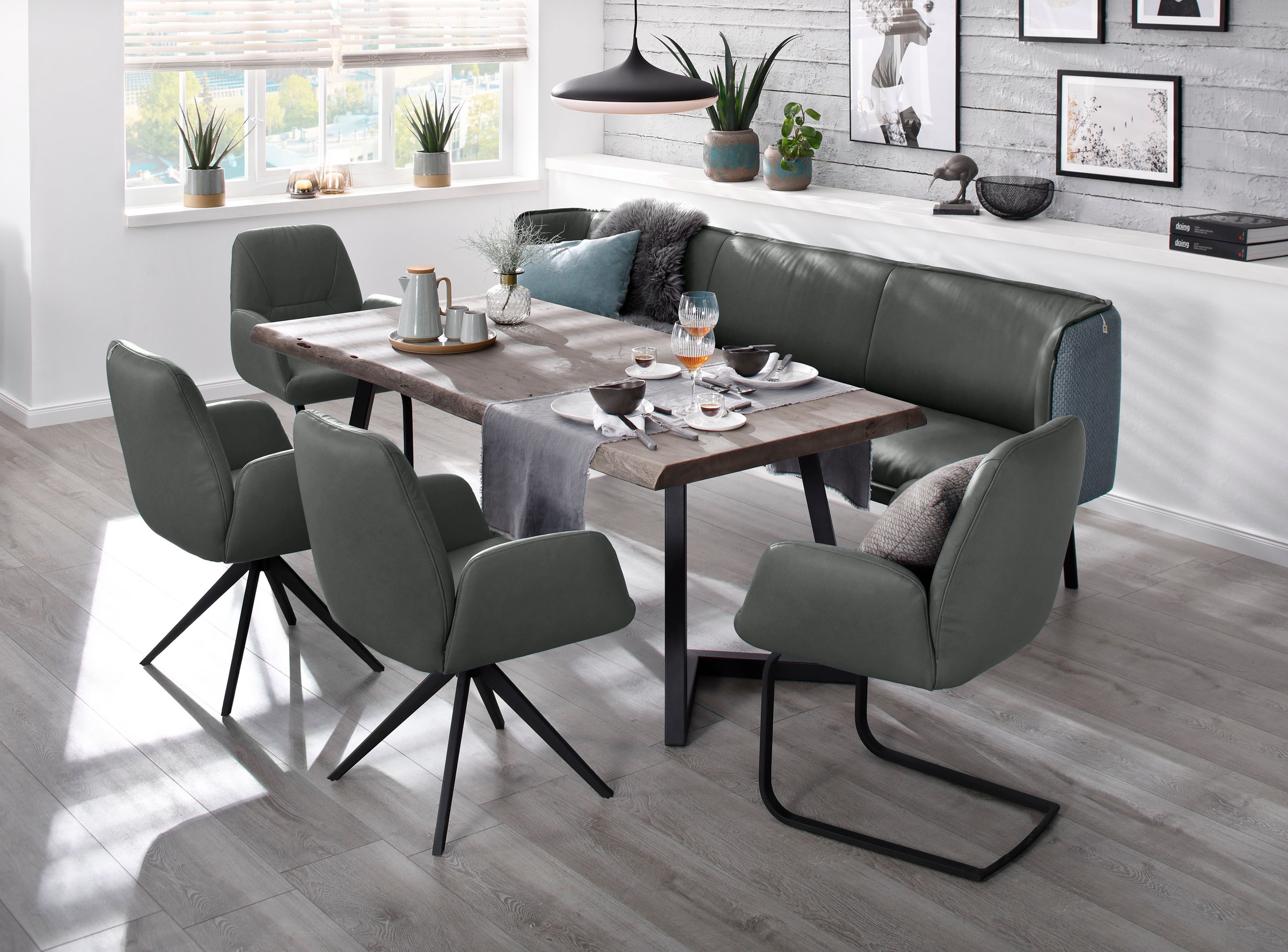 W.SCHILLIG Freischwinger »ole« () Gestell in Schwarz pulverbeschichtet günstig online kaufen