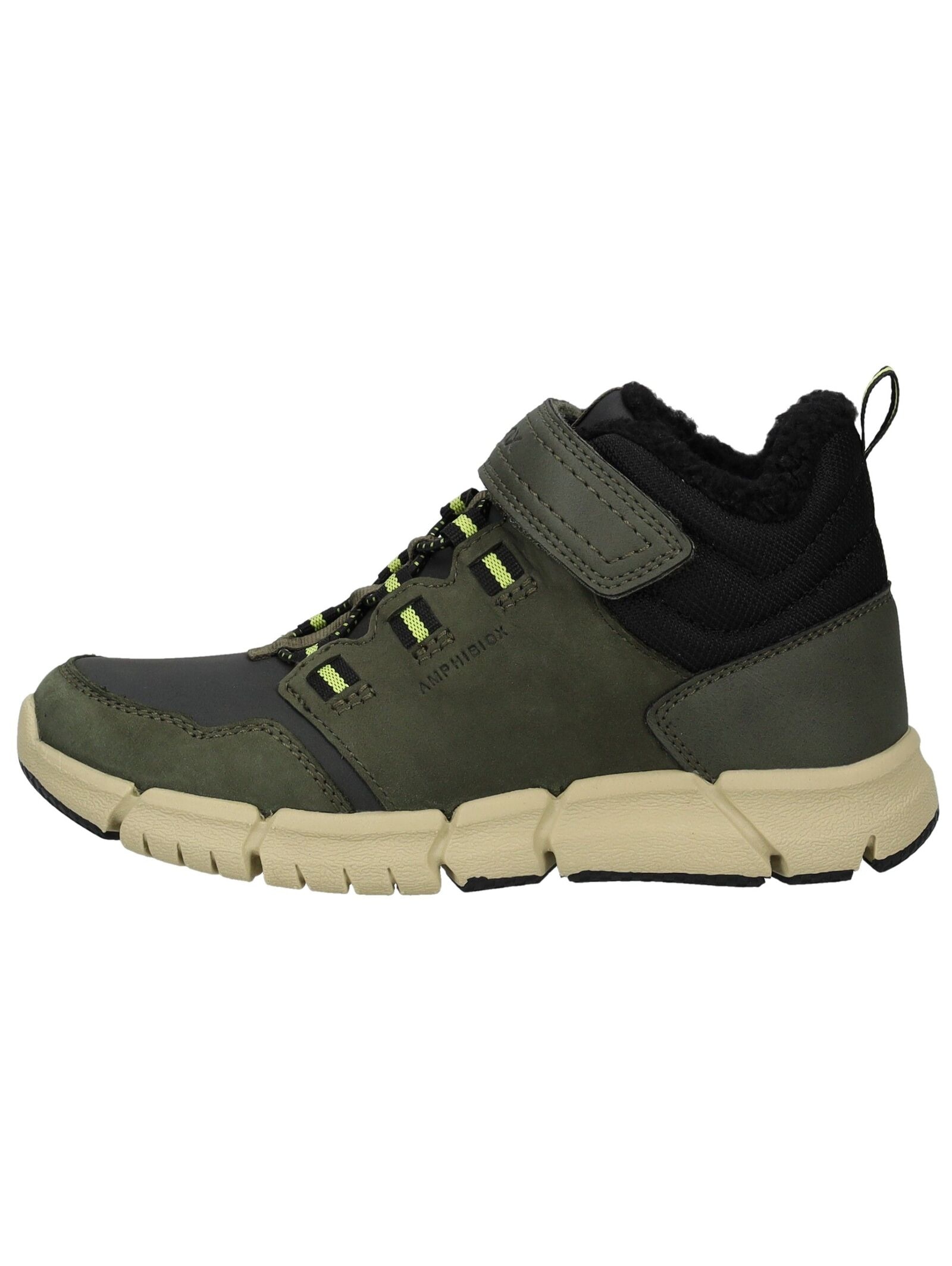 Geox Schnürstiefelette »Geox Stiefelette Leder/Synthetik«