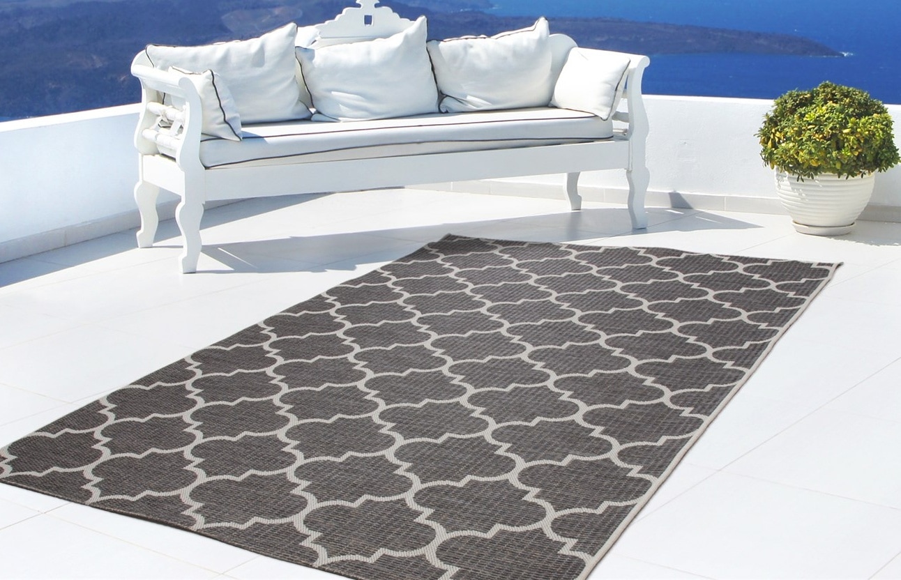 calo-deluxe Teppich »Perugia 1030«, rechteckig, 7 mm Höhe, In- und Outdoor günstig online kaufen